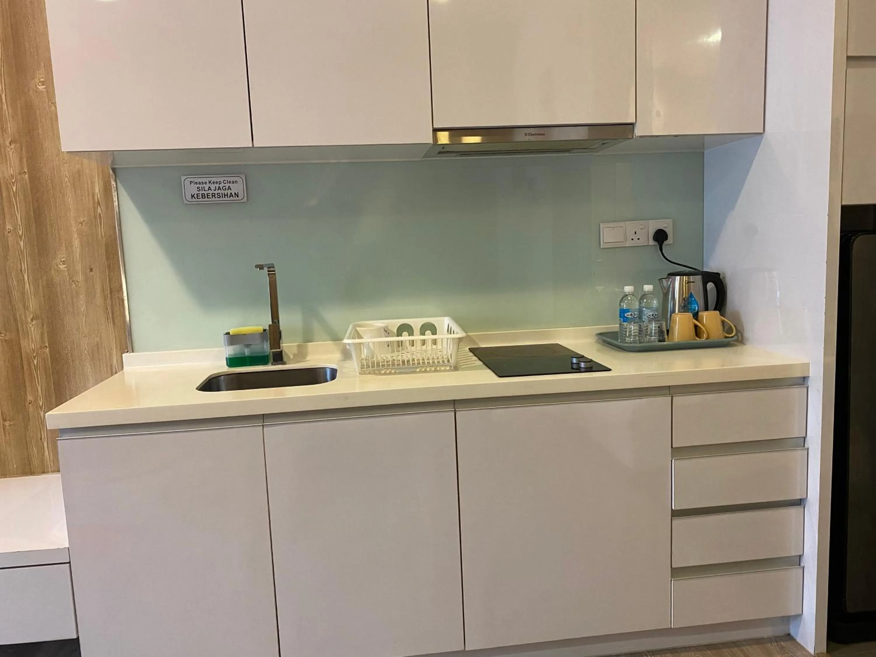 Kitchen or kitchenette in Lila Suites One Bukit Ceylon