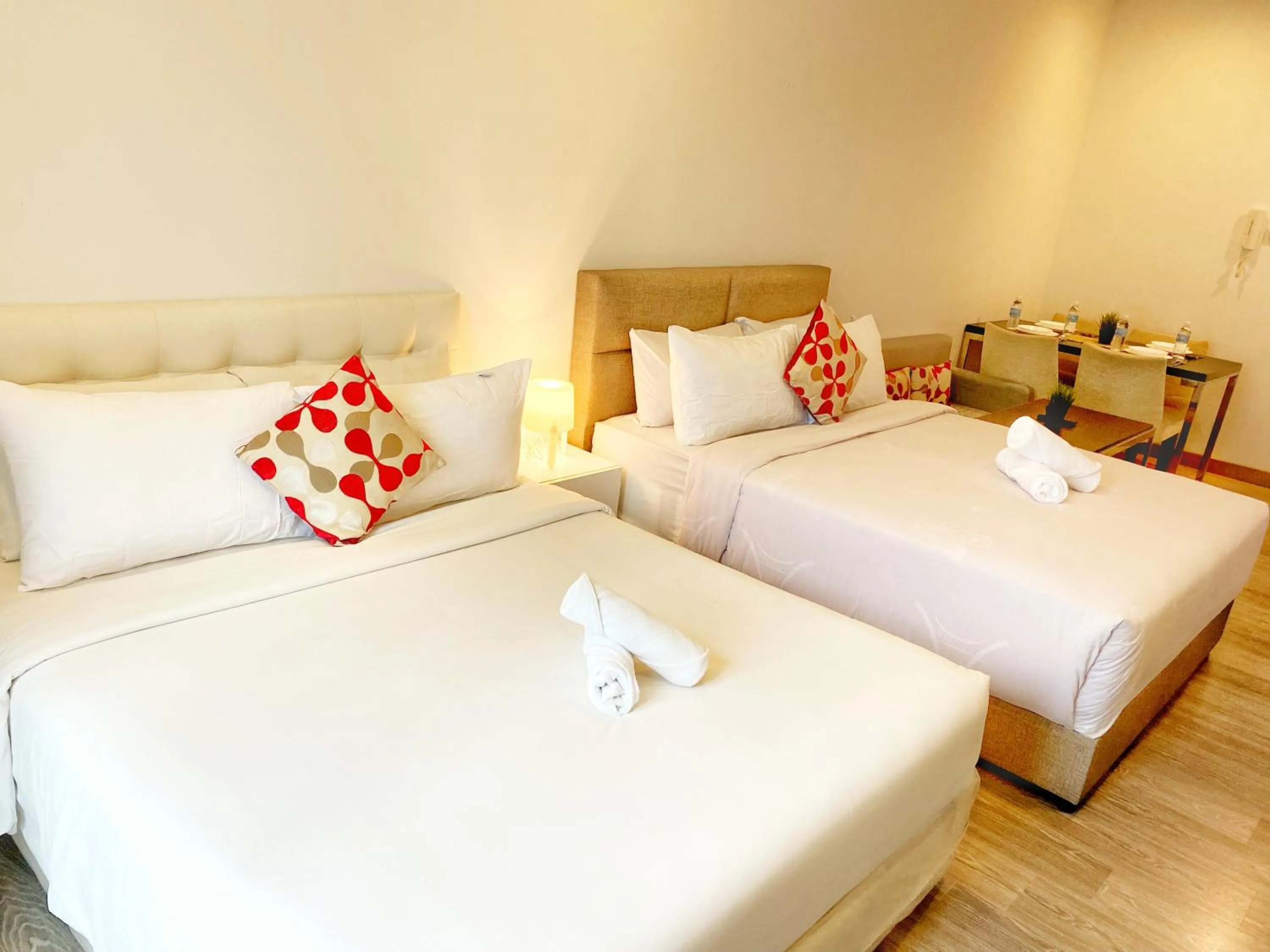 Bed in Lila Suites One Bukit Ceylon