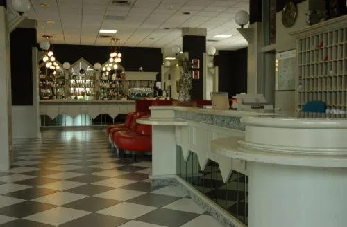 Lobby or reception in Hotel Cavallino