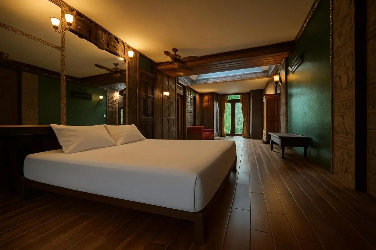 Bed in K2 Xanadu Pool Villa Bed in K2 Xanadu Pool Villa