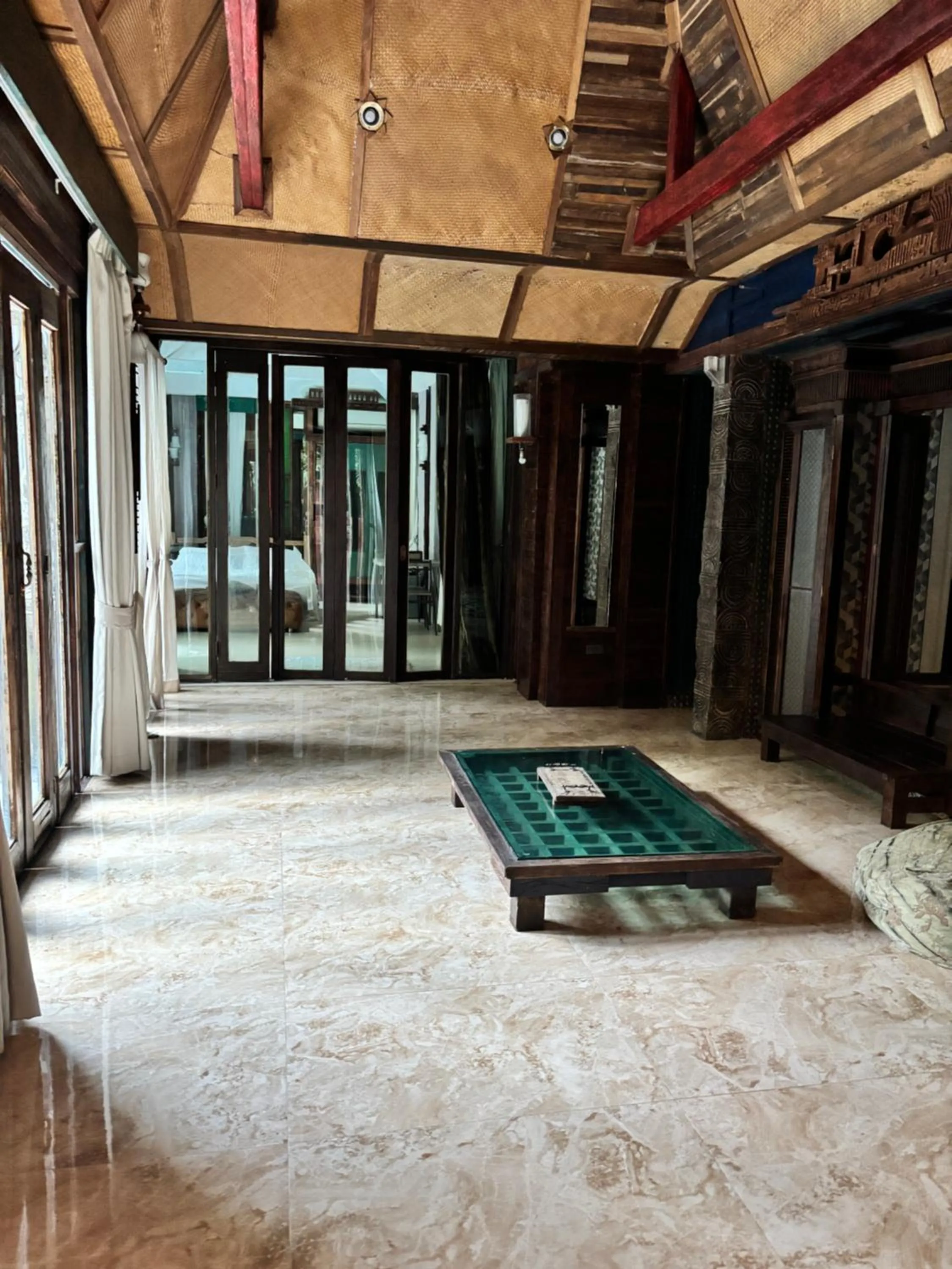 Seating area in K2 Xanadu Pool Villa