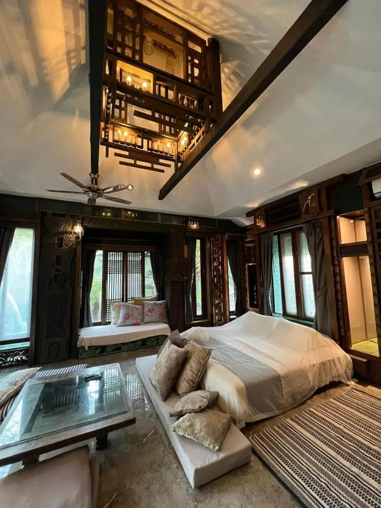 Bed in K2 Xanadu Pool Villa