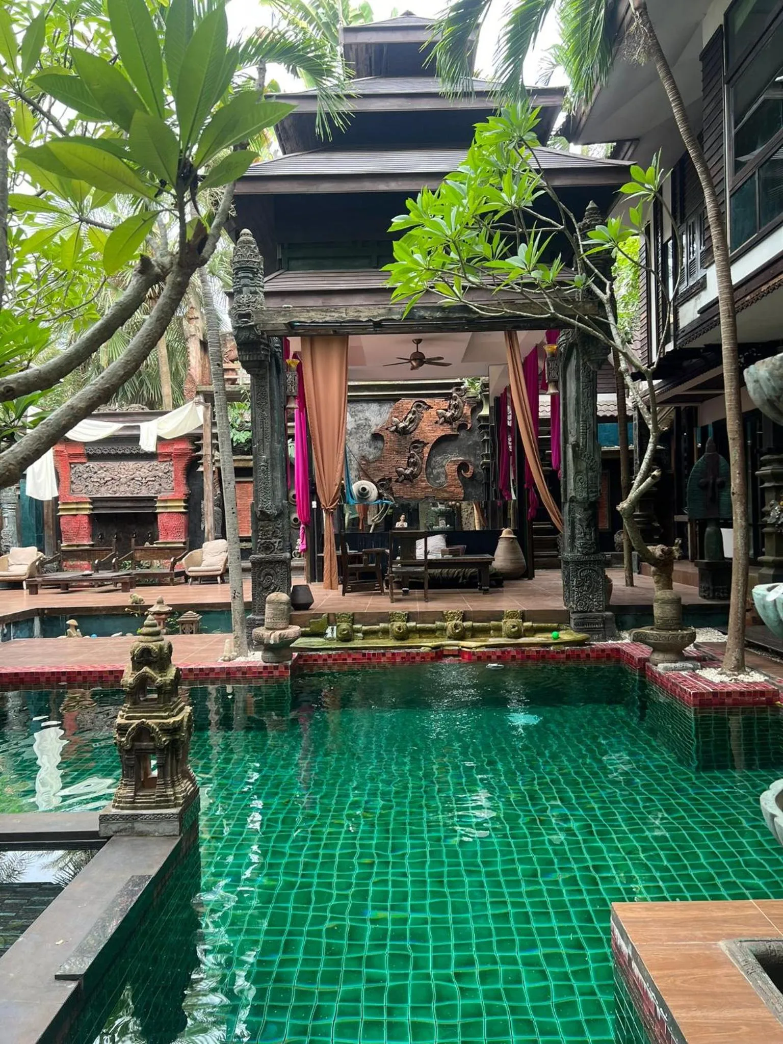 Patio in K2 Xanadu Pool Villa
