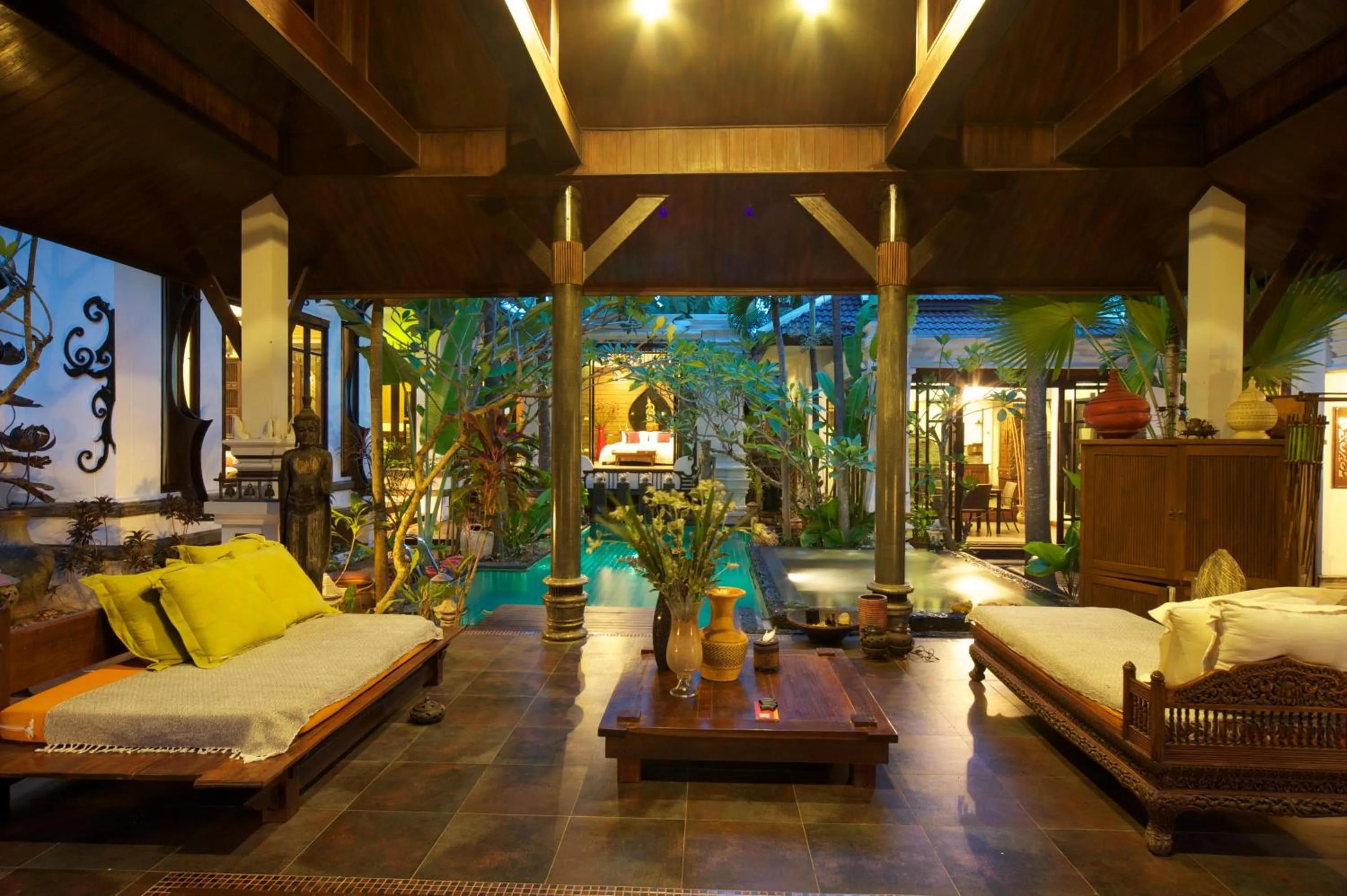 Living room in K2 Xanadu Pool Villa