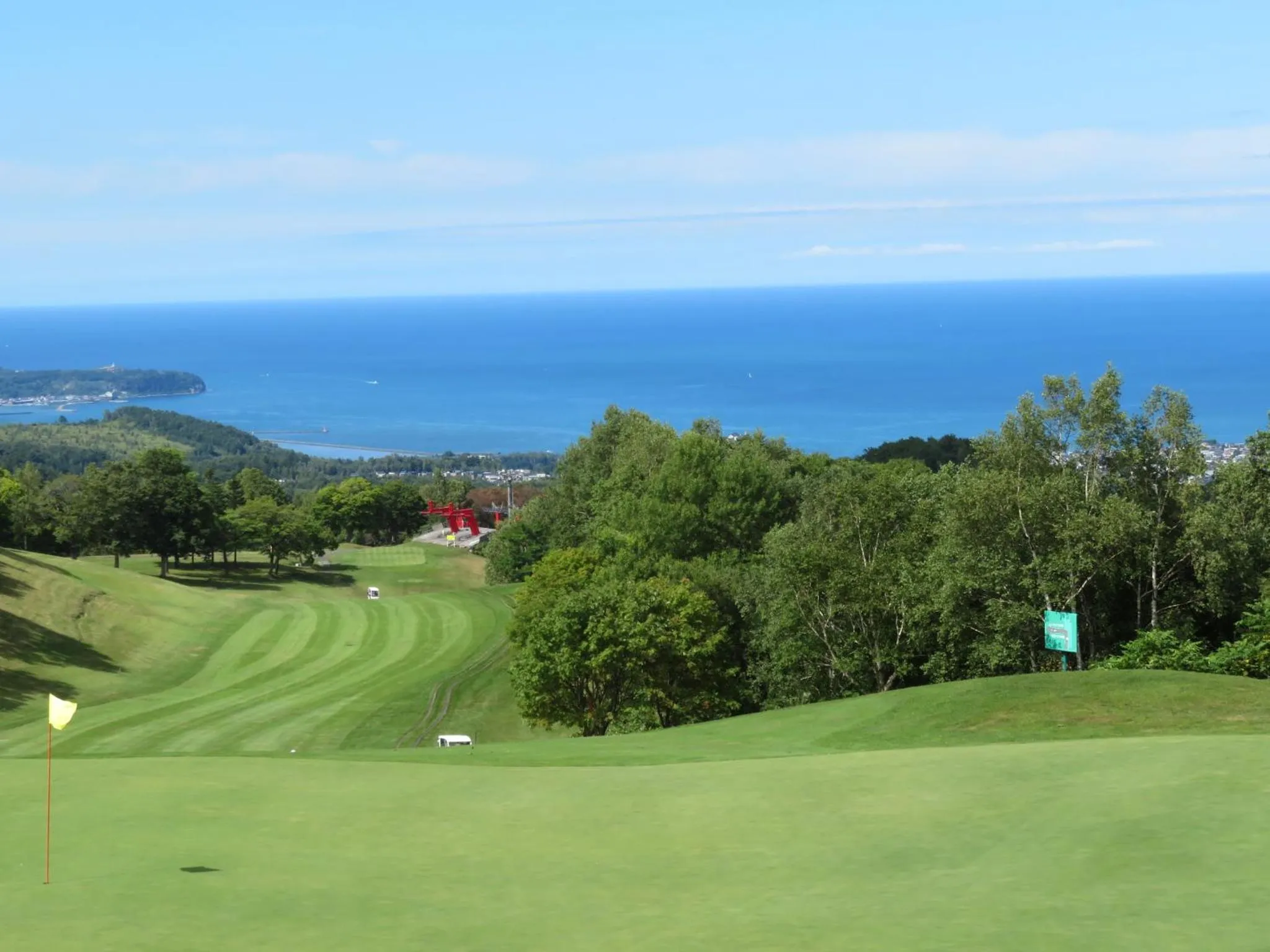 Golfcourse in 朝里川温泉ホテル