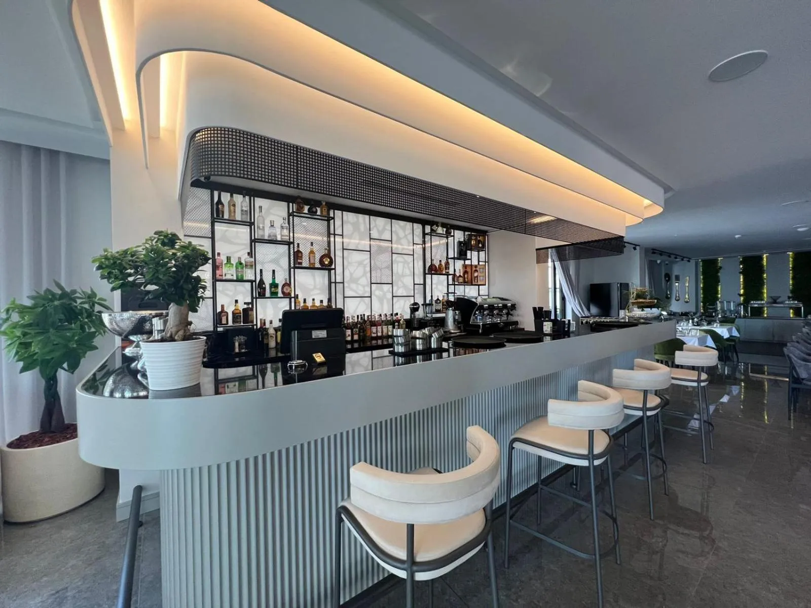 Lounge or bar in Rozafa Palace Hotel