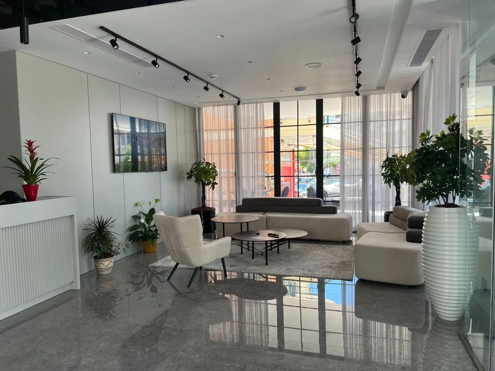 Lobby or reception in Rozafa Palace Hotel