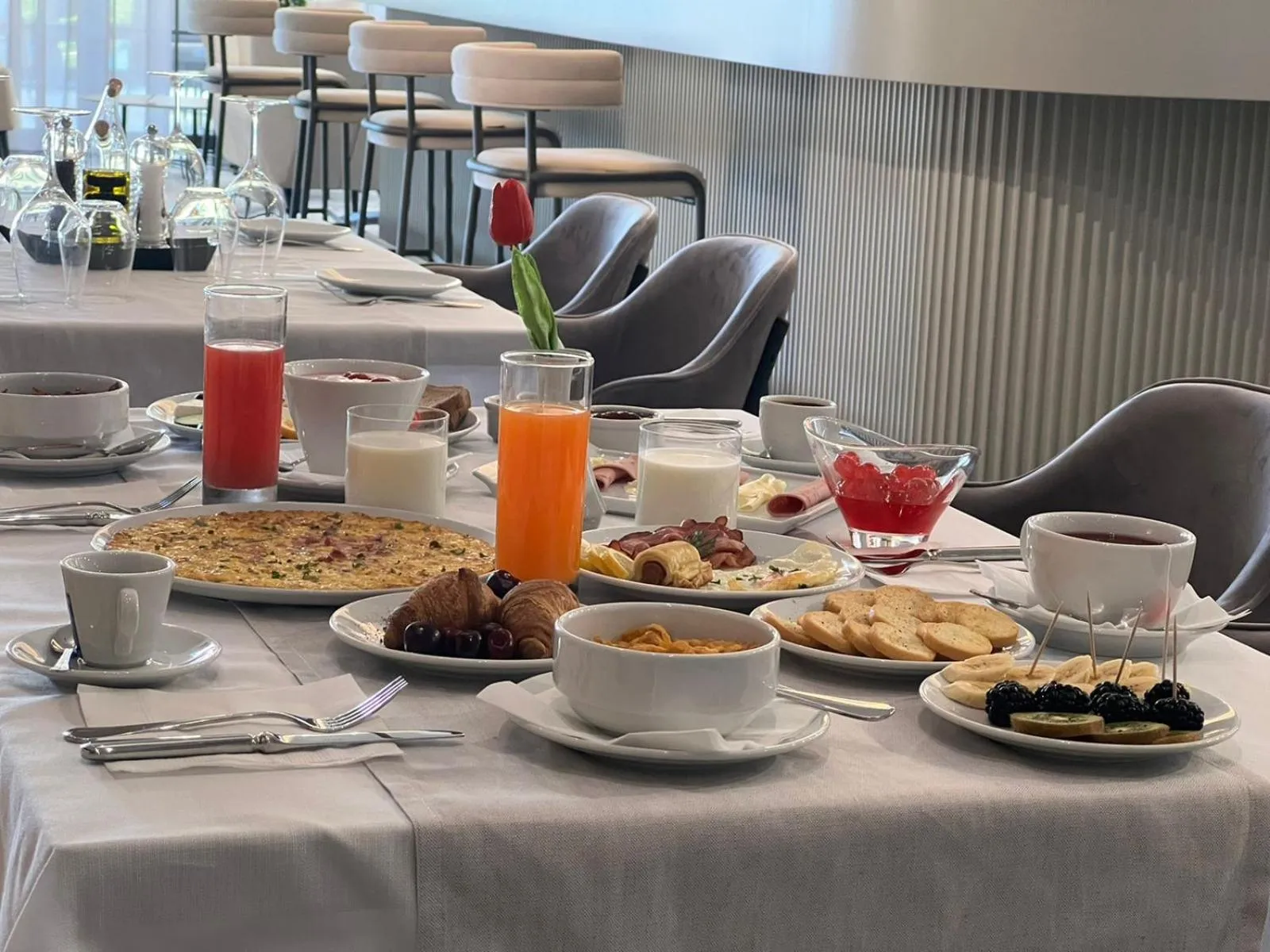 Breakfast in Rozafa Palace Hotel