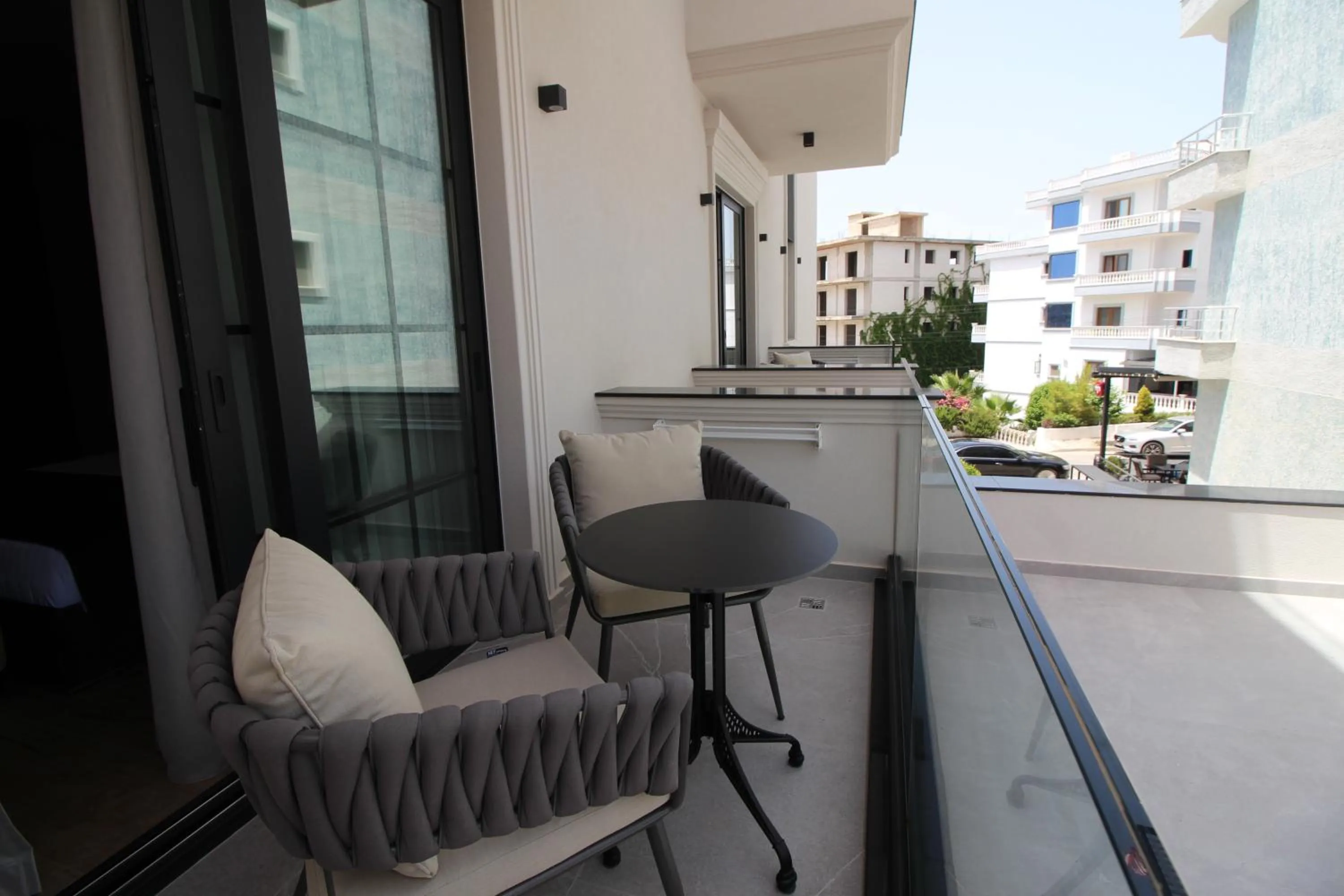 Balcony/Terrace in Rozafa Palace Hotel