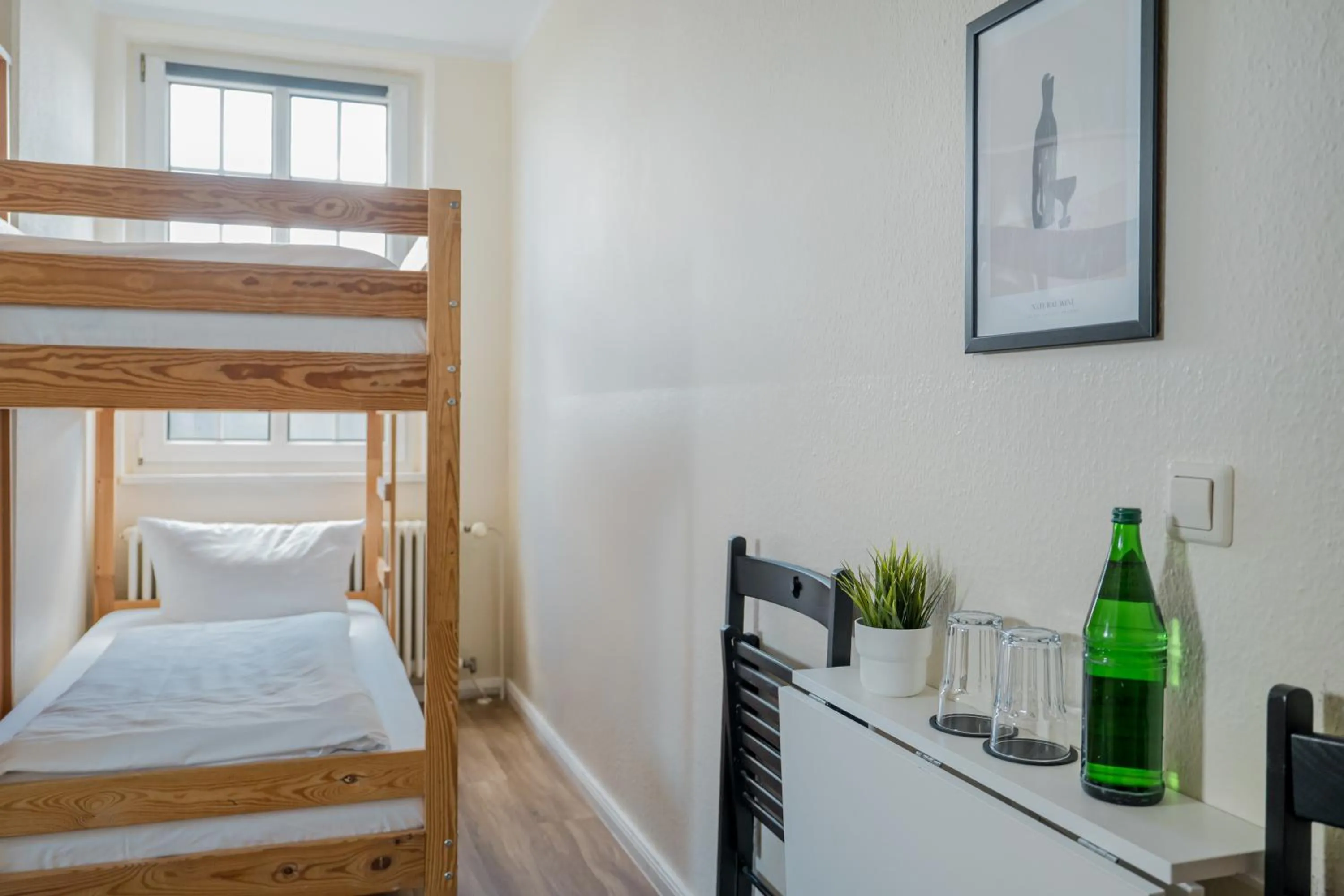 Seating area, Bed in Alte Feuerwache