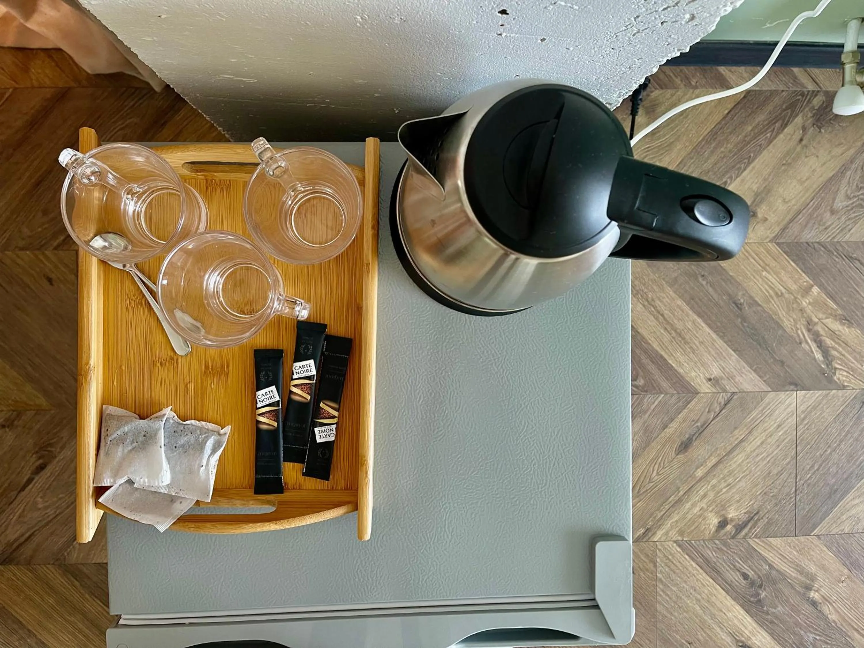 Drinks in Claude Monet Seaside Hotel