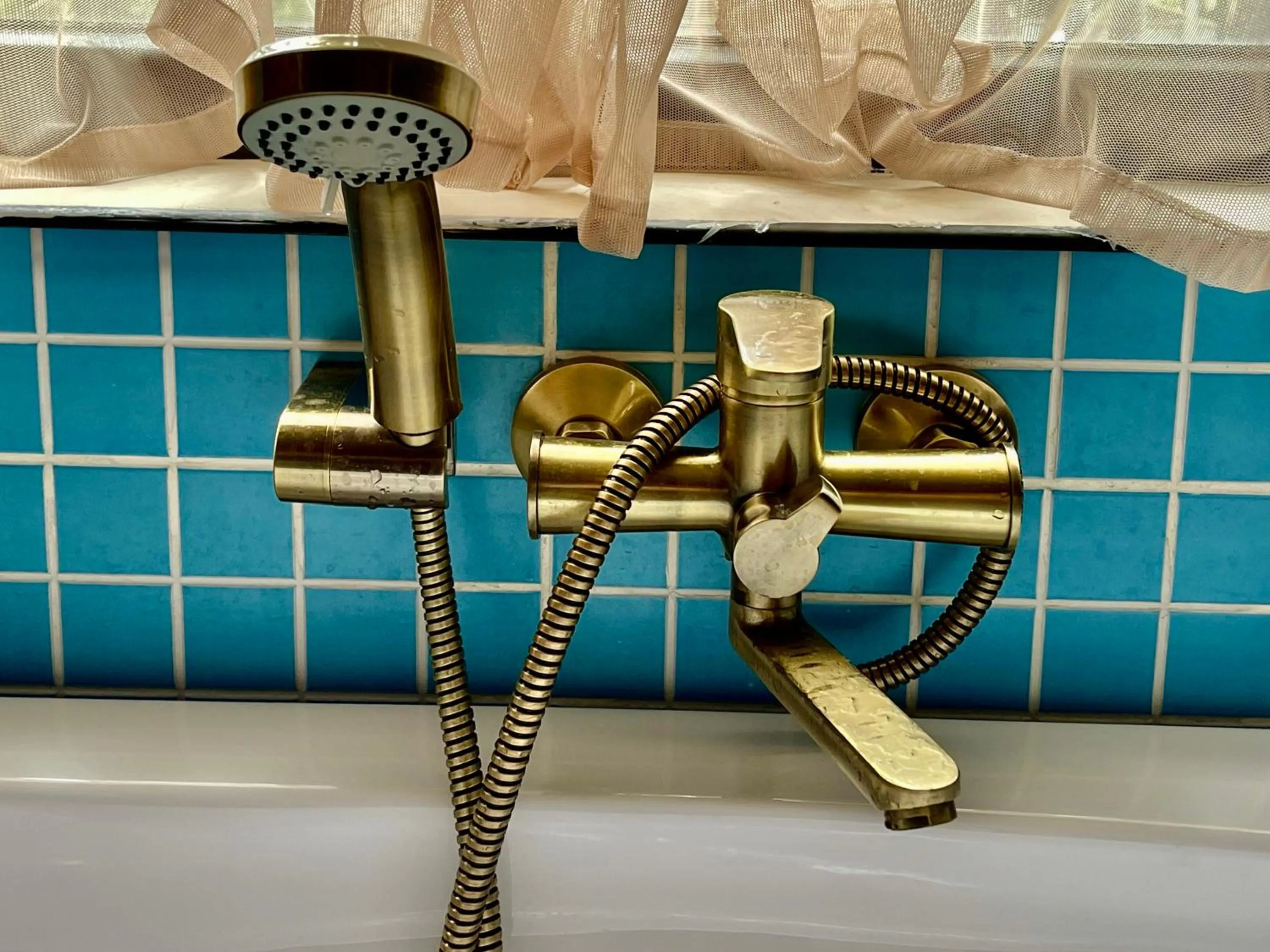 Bathroom in Claude Monet Seaside Hotel