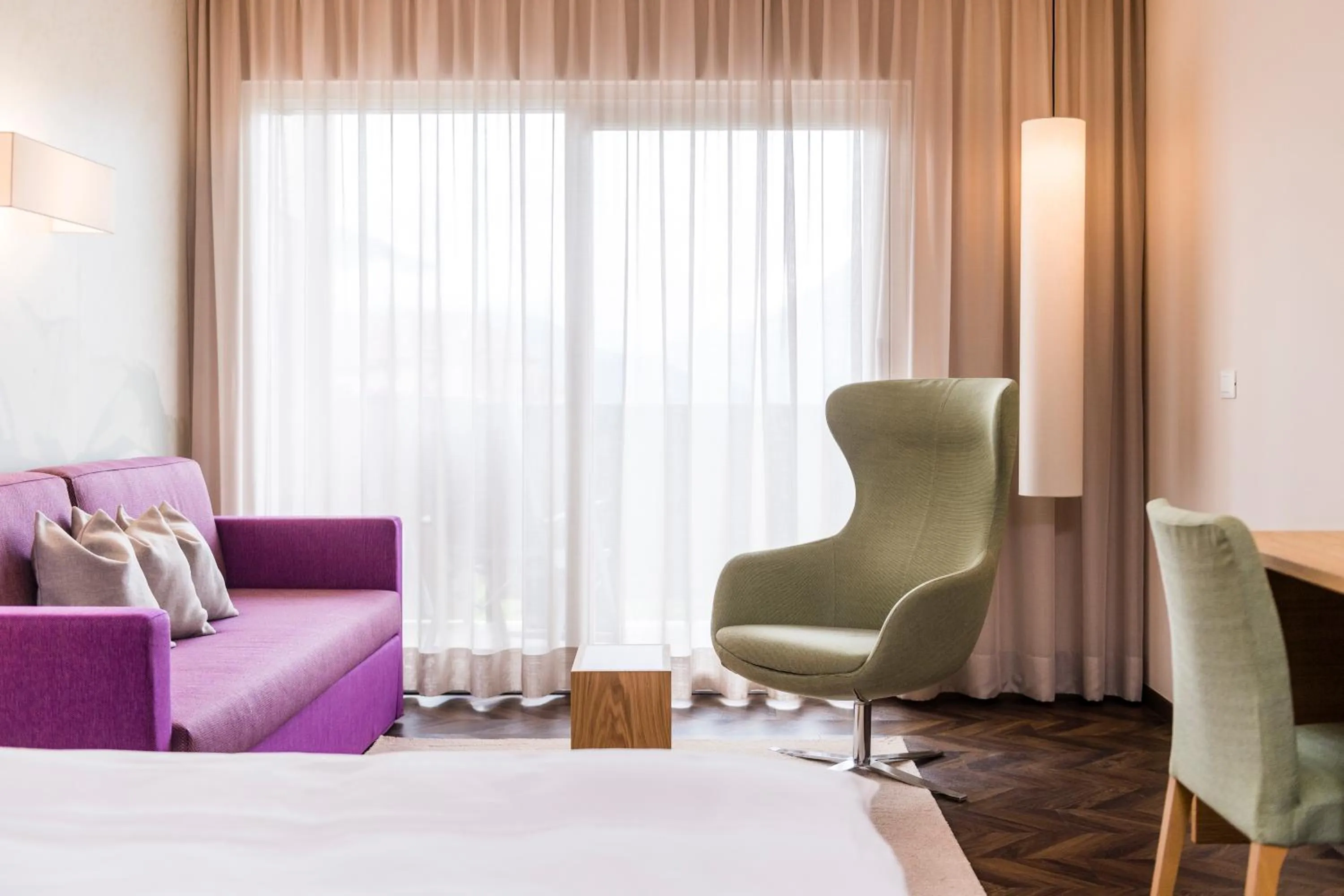 Seating area in Baumgartner's Blumenhotel