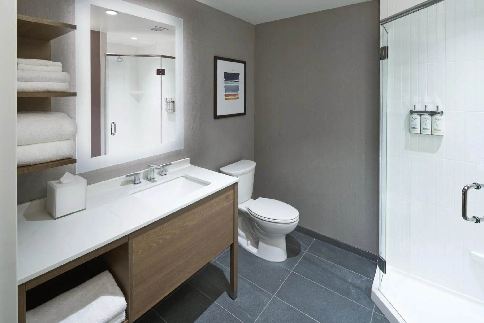 Bathroom in Staybridge Suites Wilmington Downtown by IHG