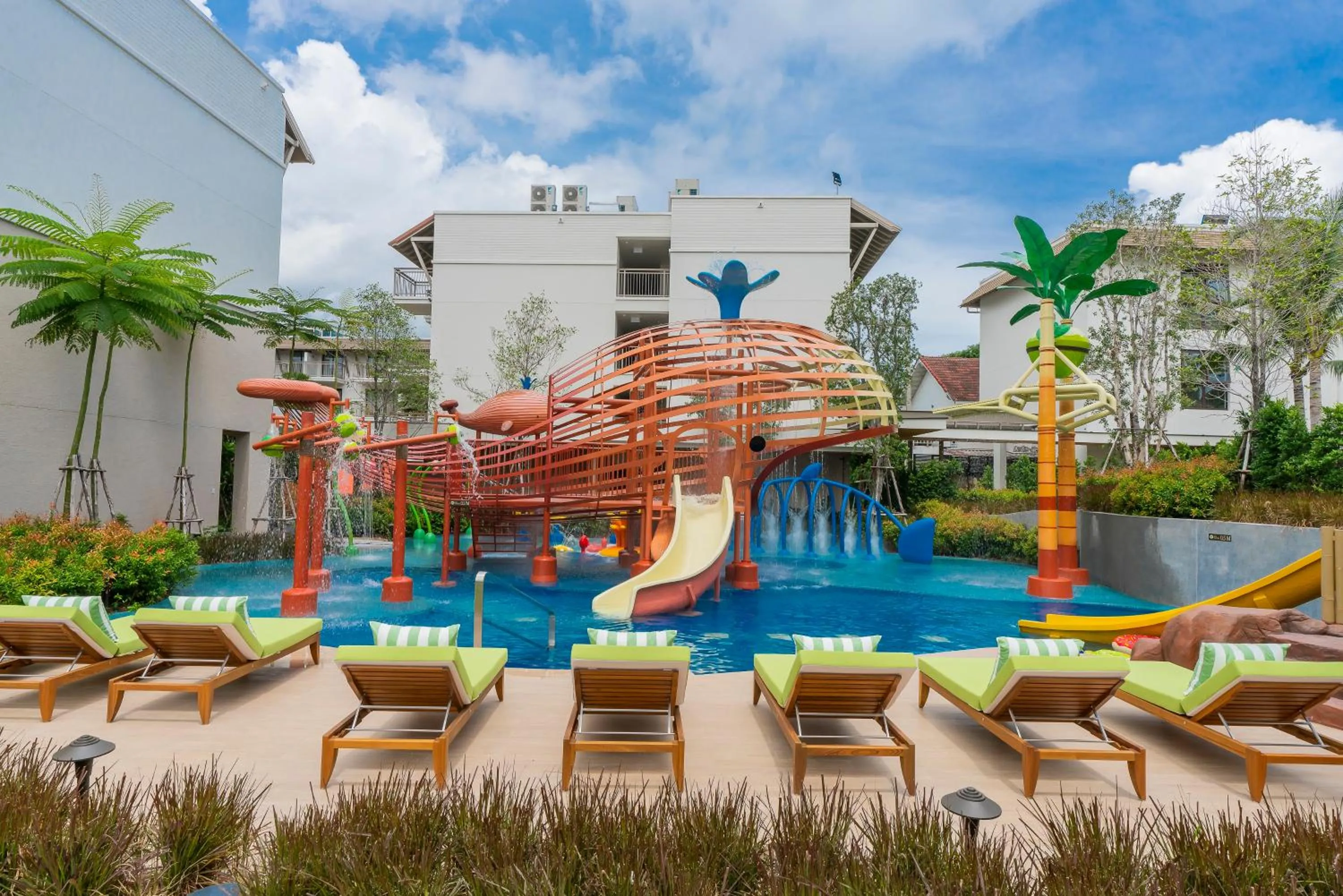 Aqua park in Holiday Inn Resort Samui Bophut Beach, an IHG Hotel