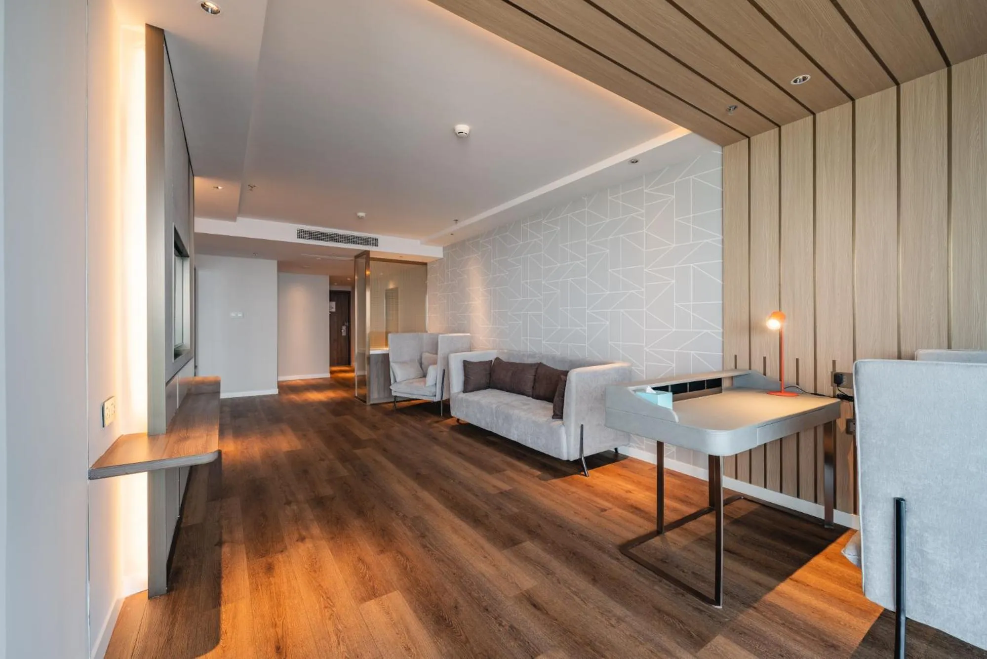 Living room in Holiday Inn Express Huludao Seaview by IHG