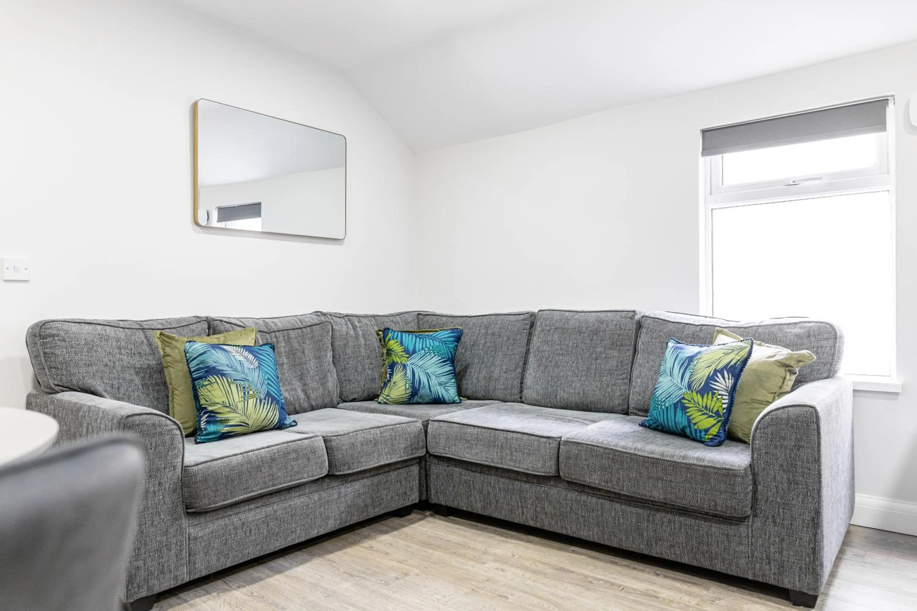 Living room in Modern Apartments Near Cardiff City Centre