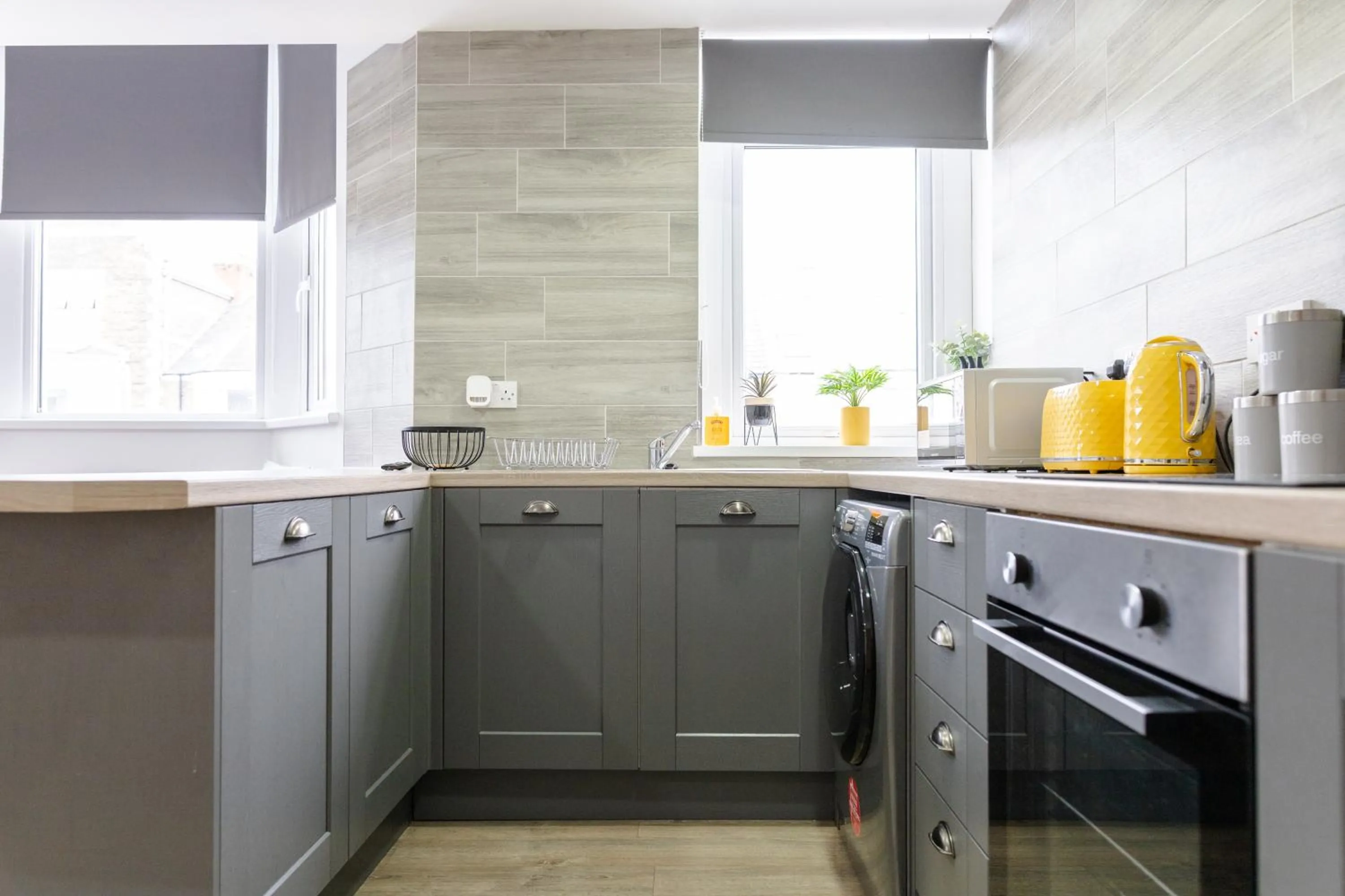 kitchen in Modern Apartments Near Cardiff City Centre