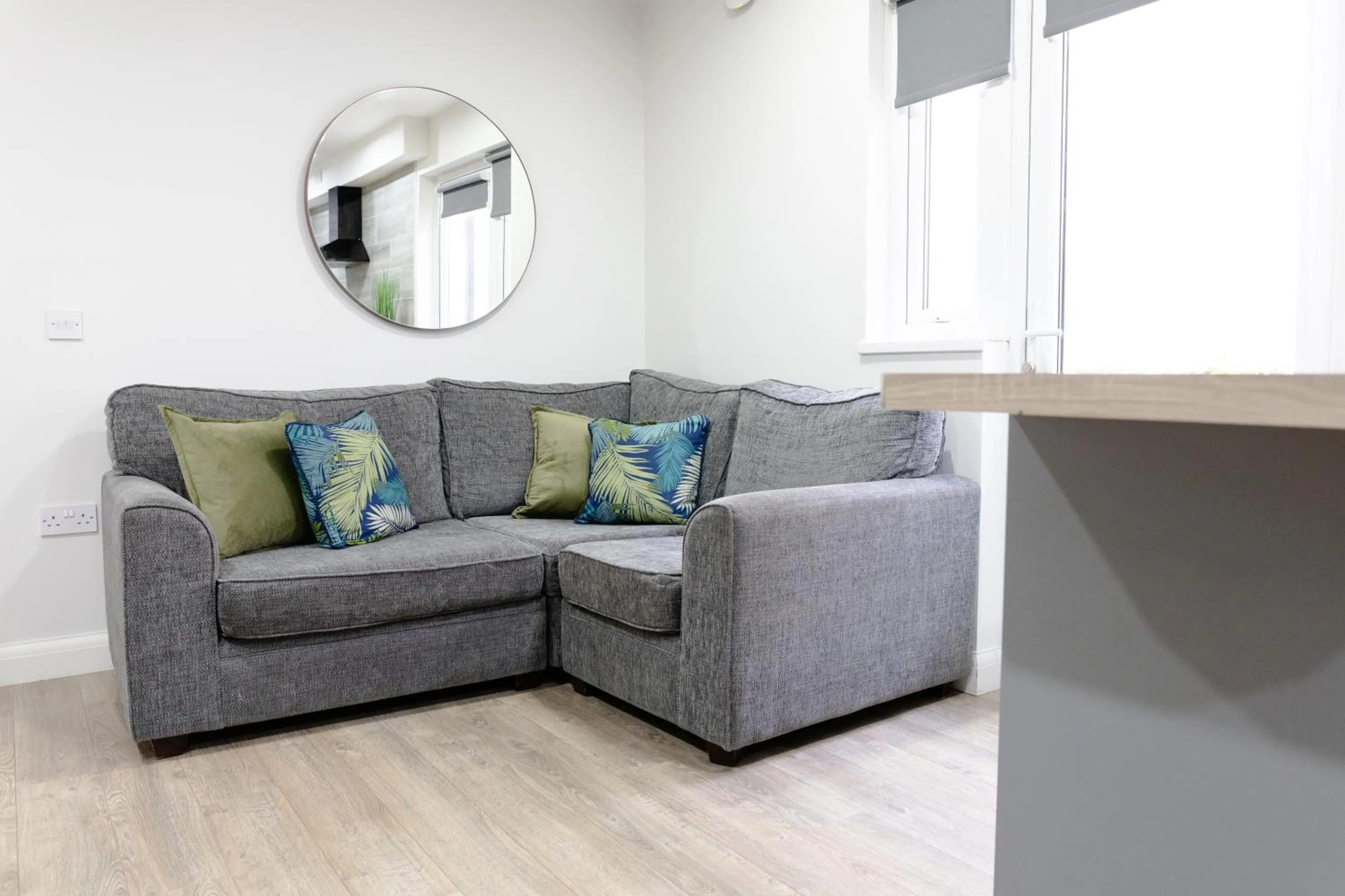 Living room in Modern Apartments Near Cardiff City Centre