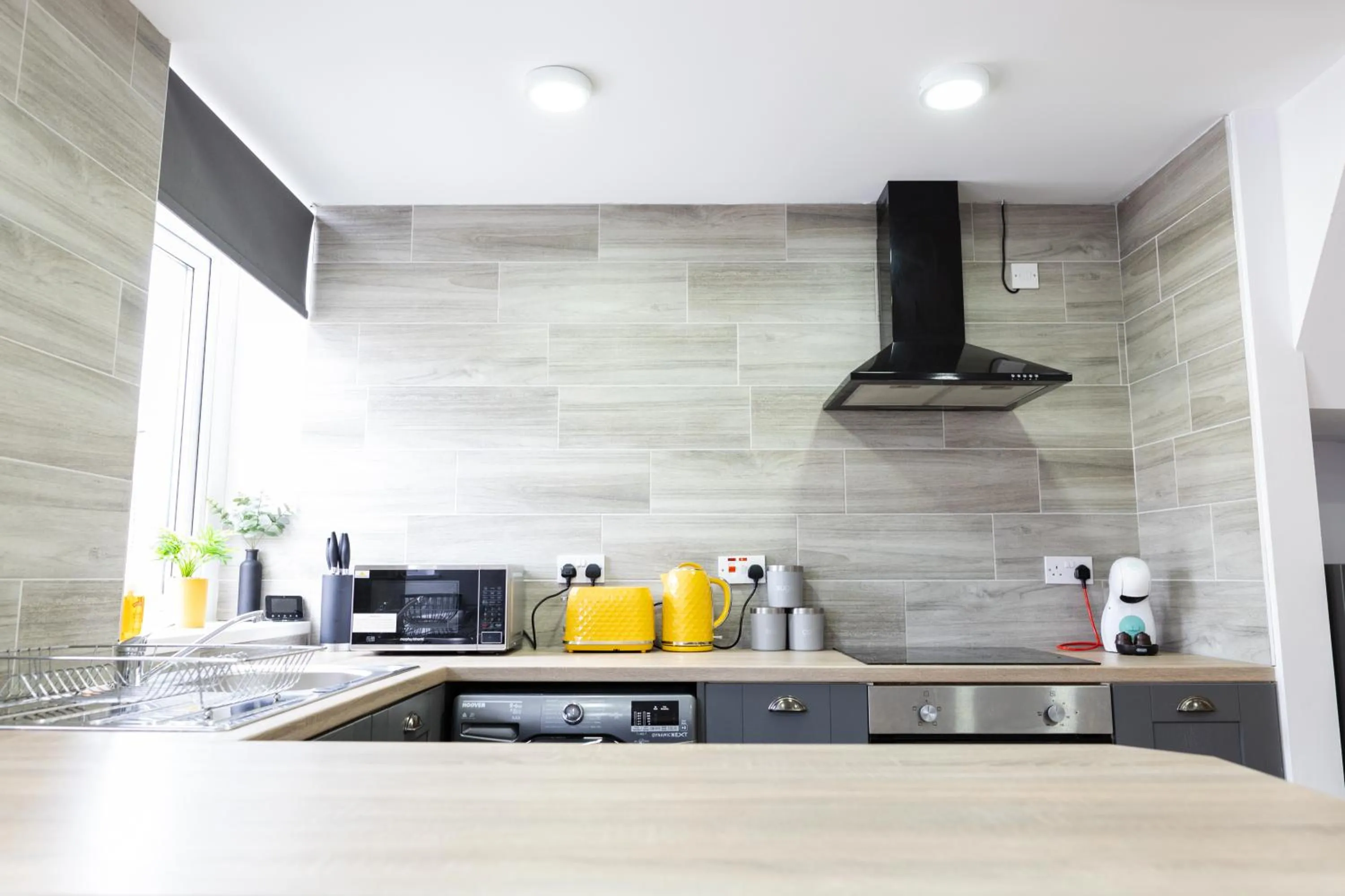 kitchen in Modern Apartments Near Cardiff City Centre