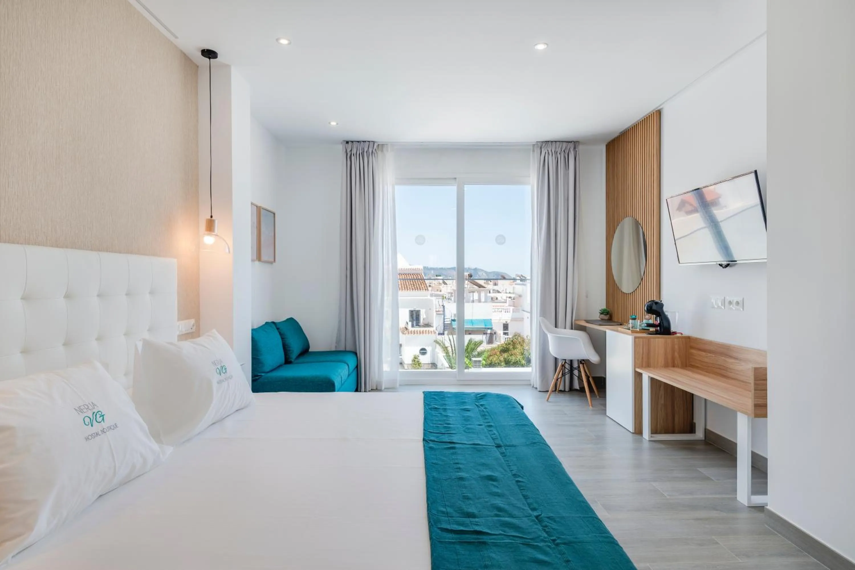 Photo of the whole room, Bed in Nerja VG Hostal Boutique