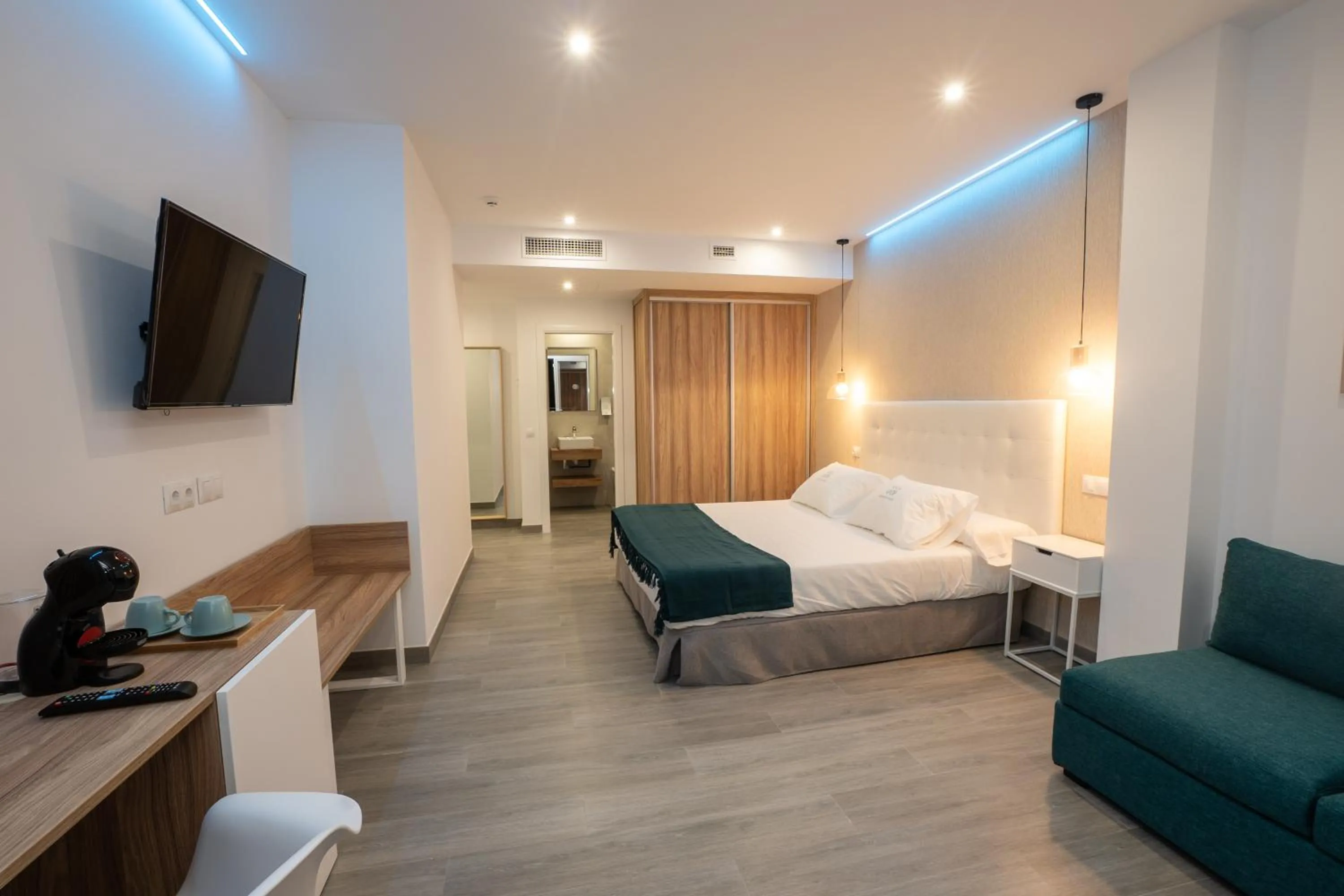 Photo of the whole room, Bed in Nerja VG Hostal Boutique