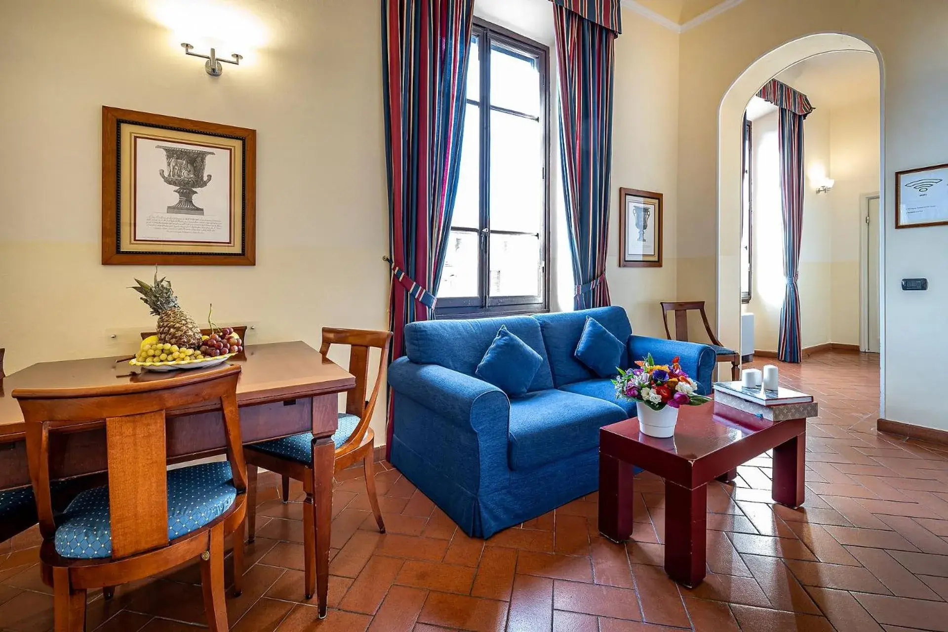 Living room in Palazzo Gamba Apartments al Duomo Living room in Palazzo Gamba Apartments al Duomo