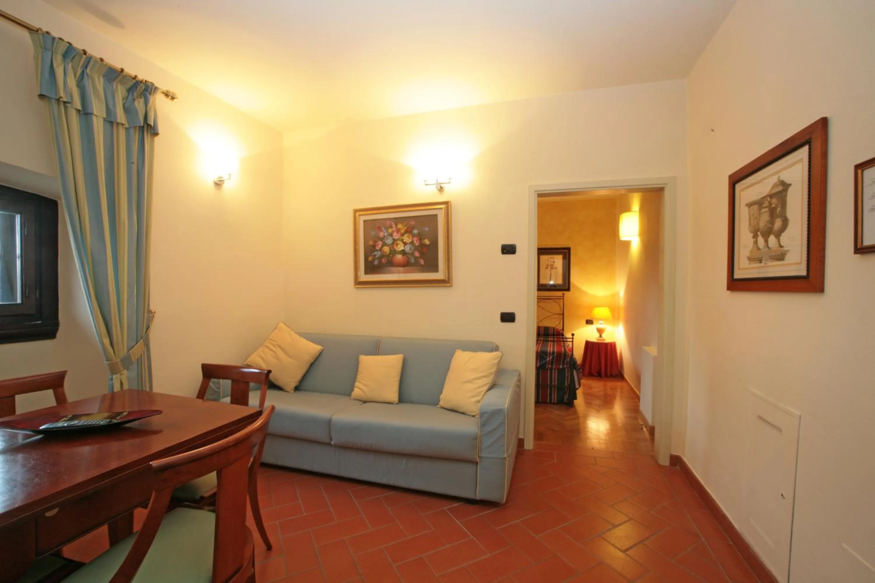 Living room in Palazzo Gamba Apartments al Duomo