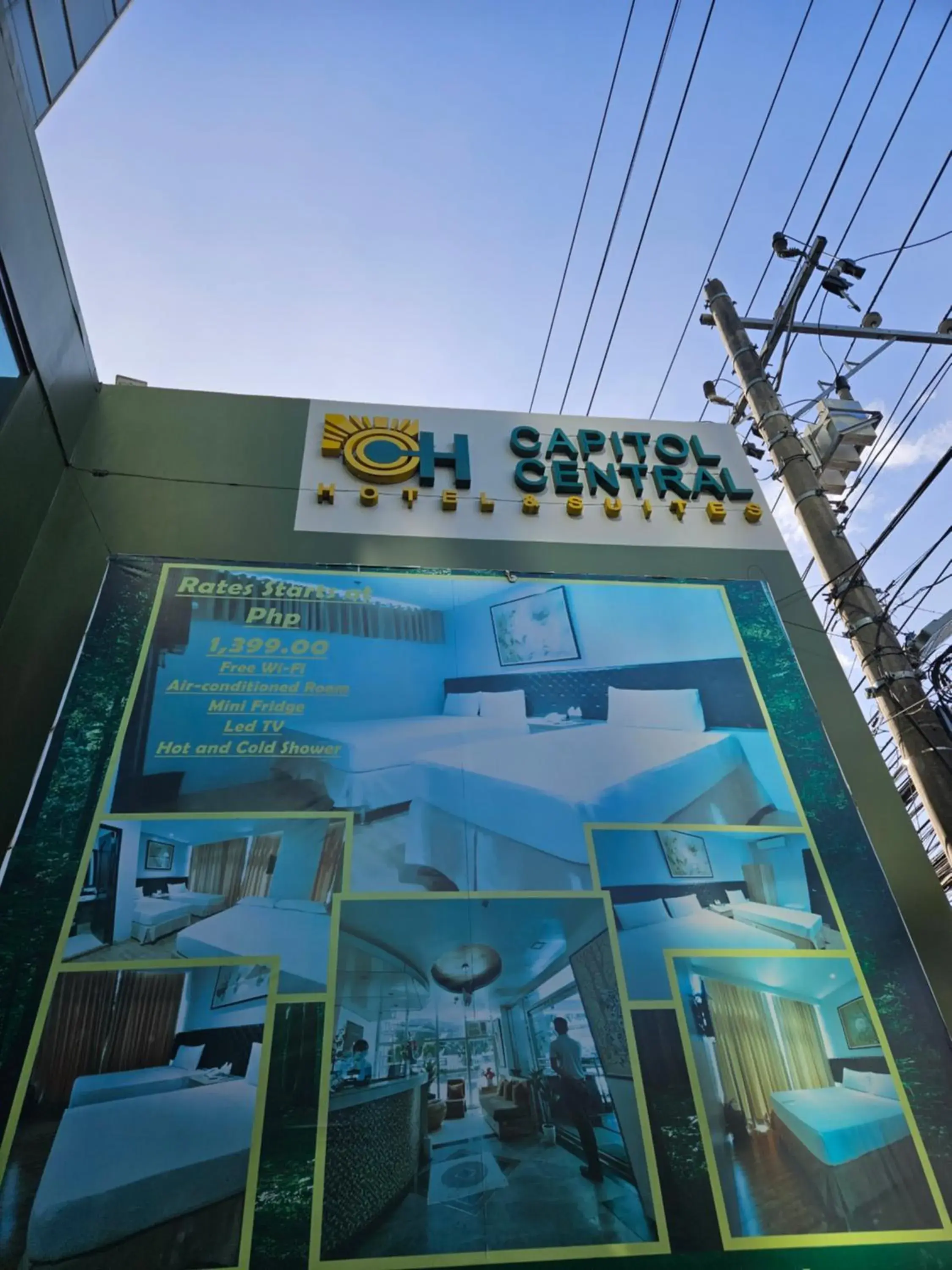 Property building in Cebu Capitol Central Hotel & Suites powered by Cocotel Property building in Cebu Capitol Central Hotel & Suites powered by Cocotel