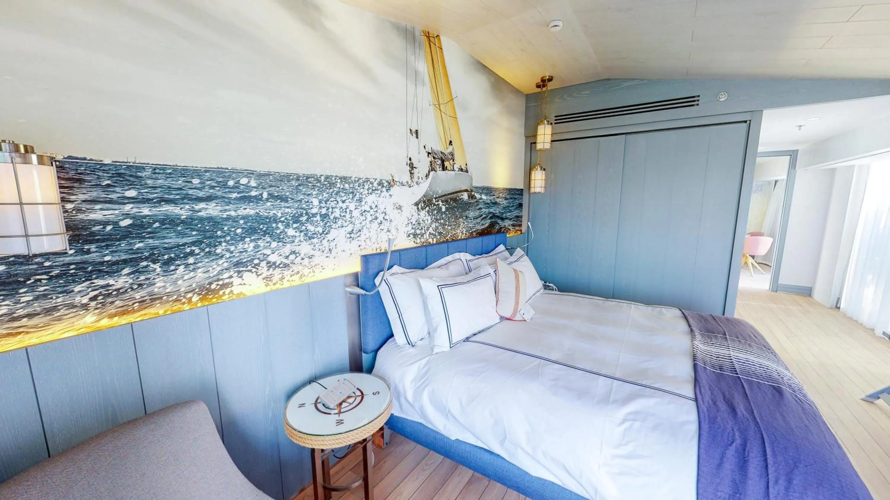 Bedroom, Bed in Karpaz Gate Marina Hotel