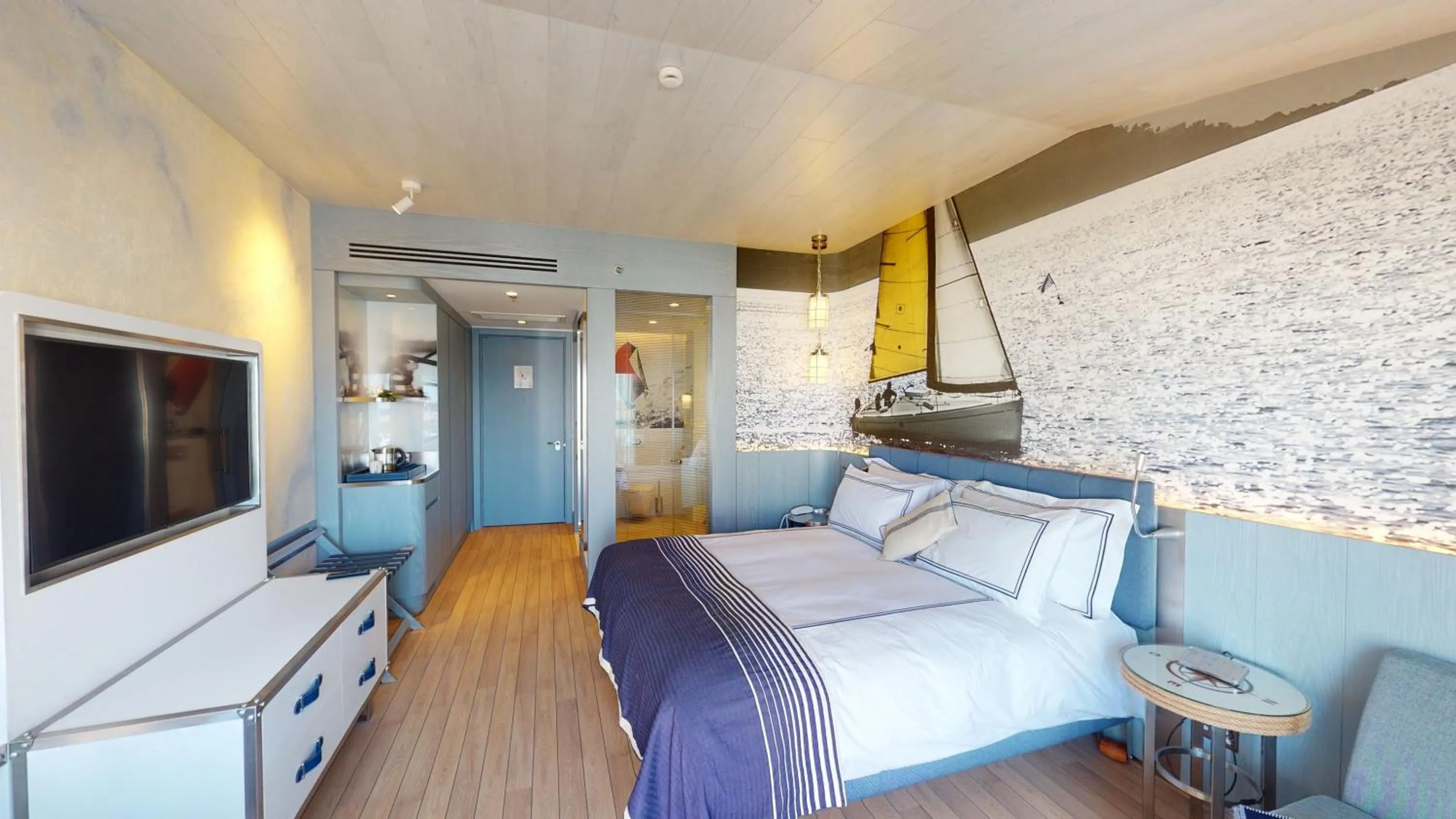 Bedroom, Bed in Karpaz Gate Marina Hotel