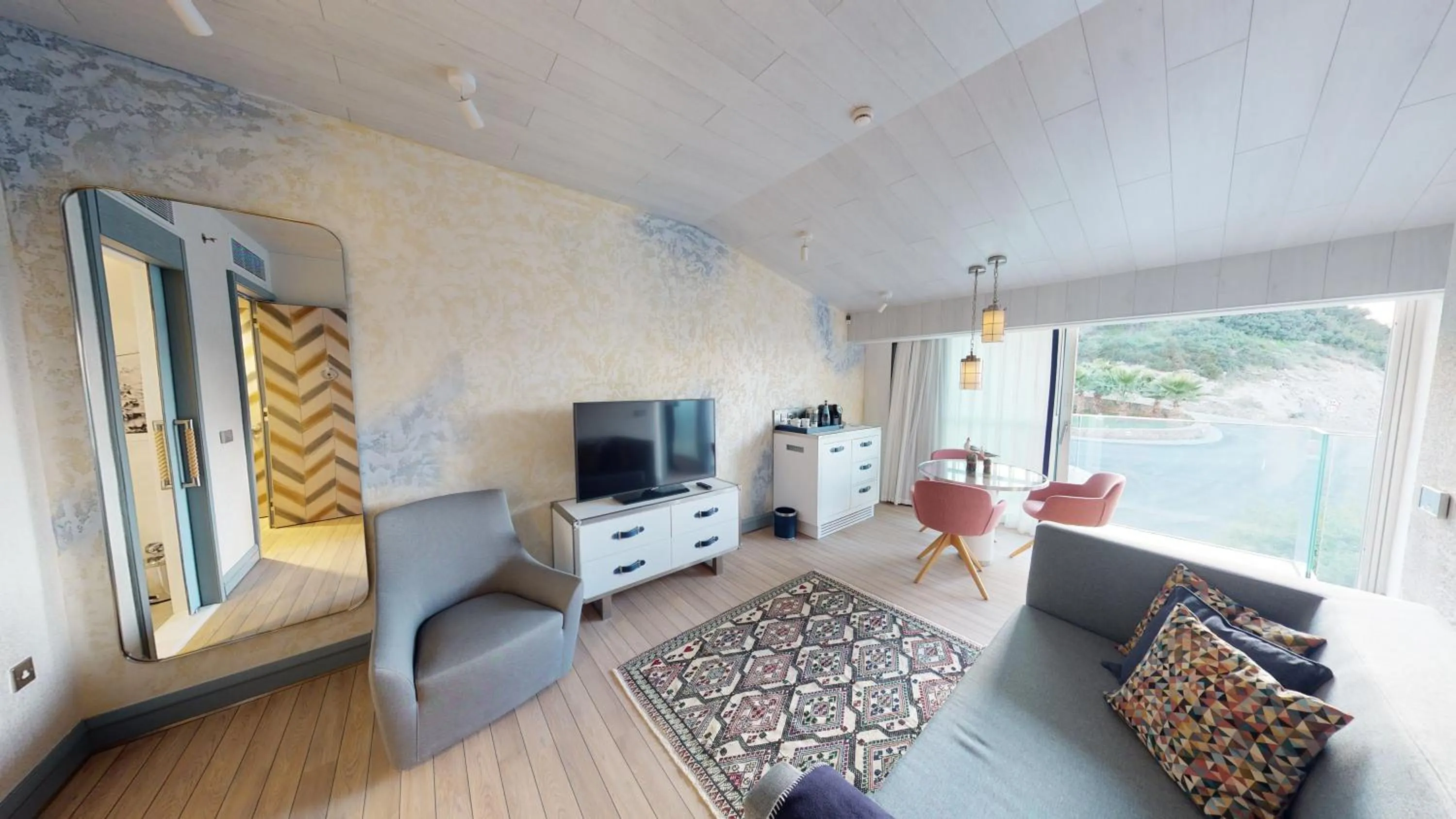 Living room in Karpaz Gate Marina Hotel