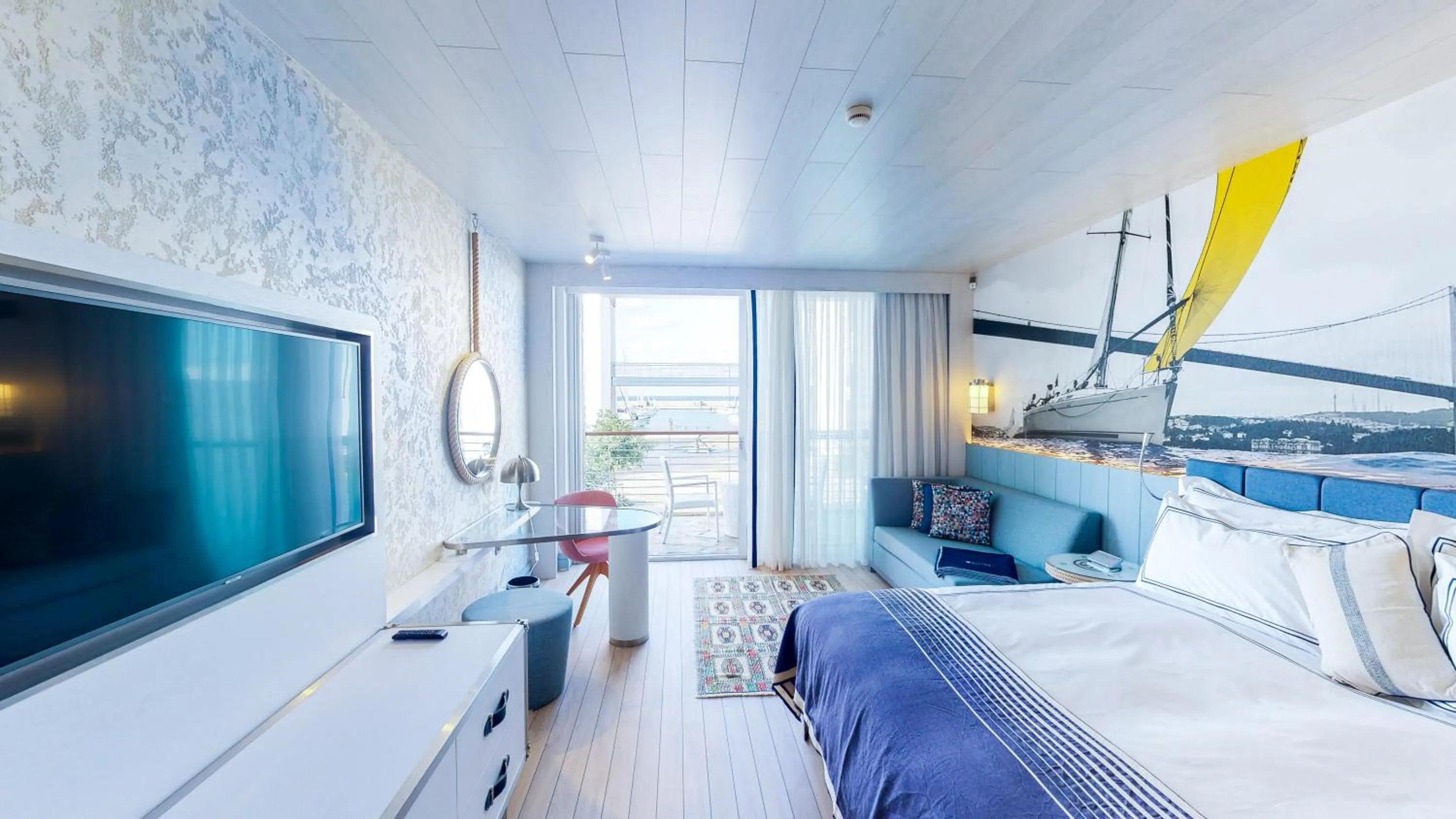 Photo of the whole room, Bed in Karpaz Gate Marina Hotel