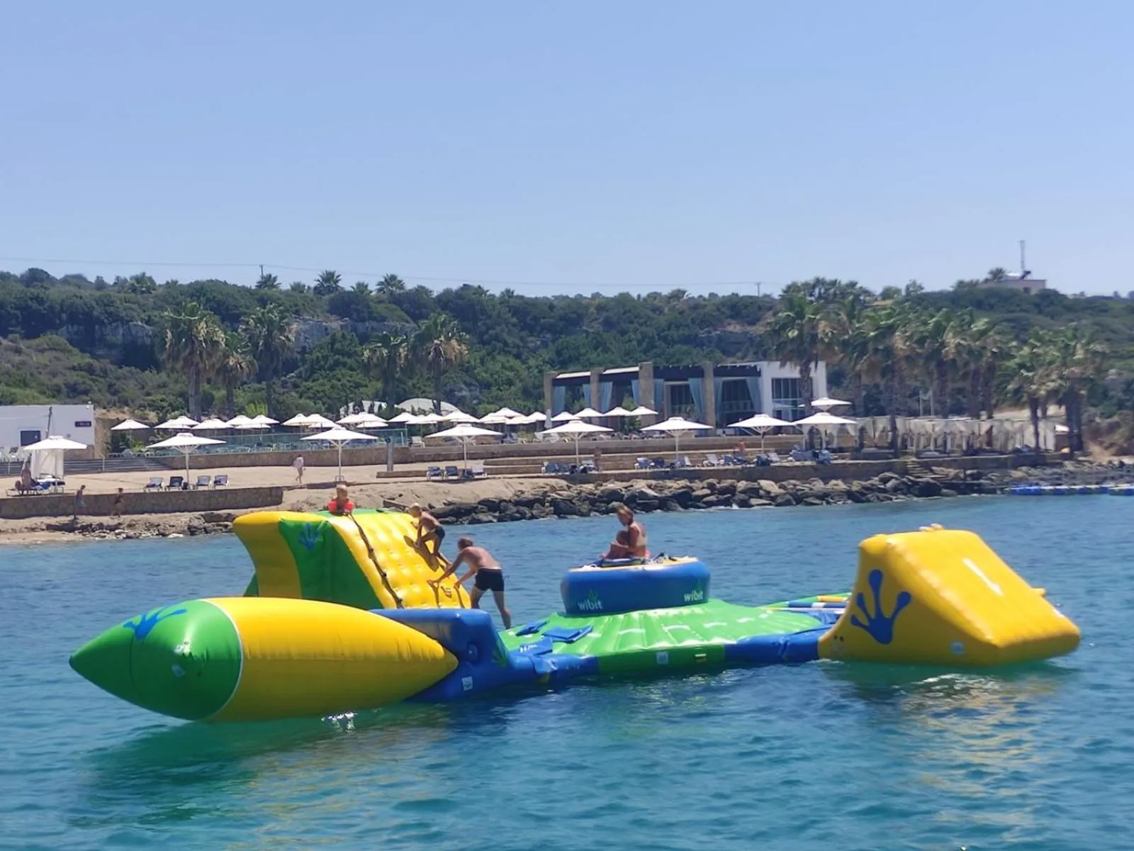 Aqua park in Karpaz Gate Marina Hotel