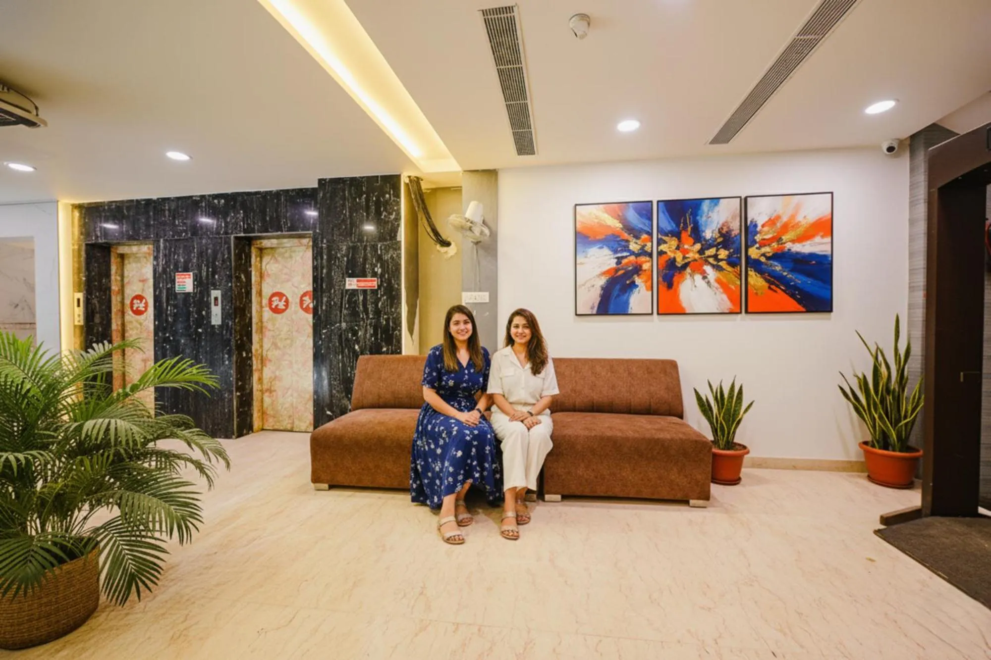 Seating area in Via Seven Heaven