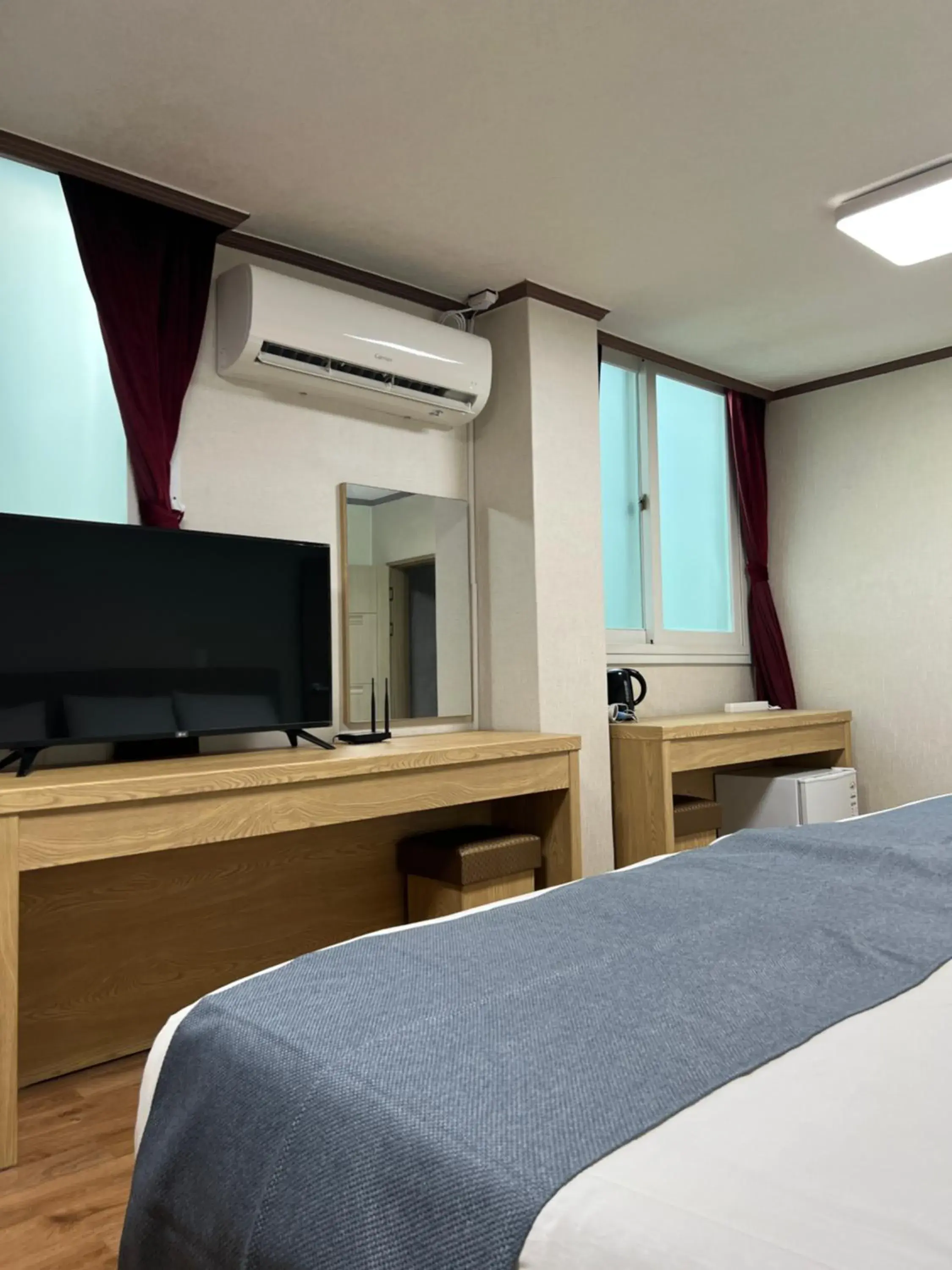 Bed in Bricks Stay Jeju City & Aiport Bed in Bricks Stay Jeju City & Aiport