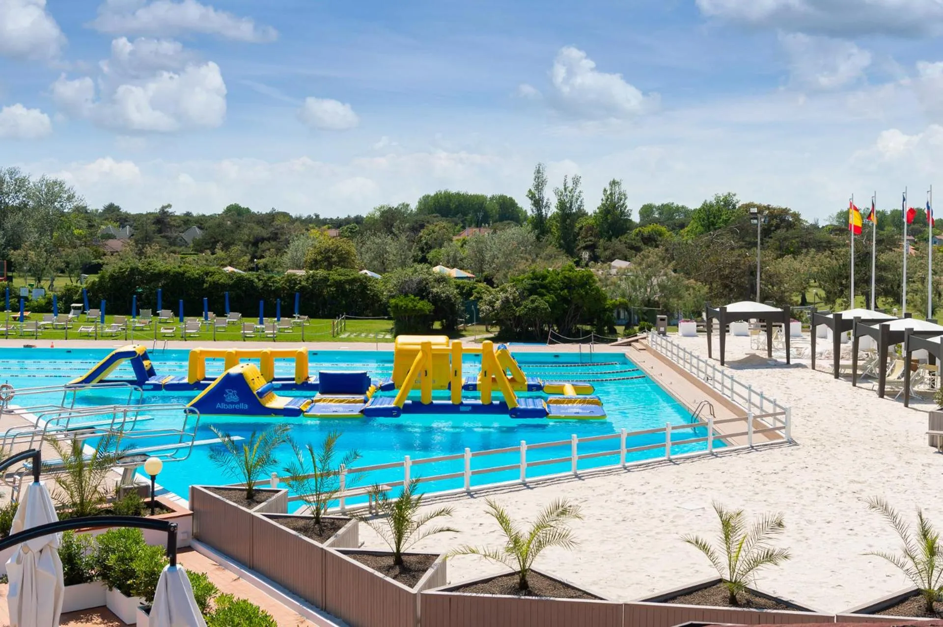 Swimming pool in Isola di Albarella Golf Hotel