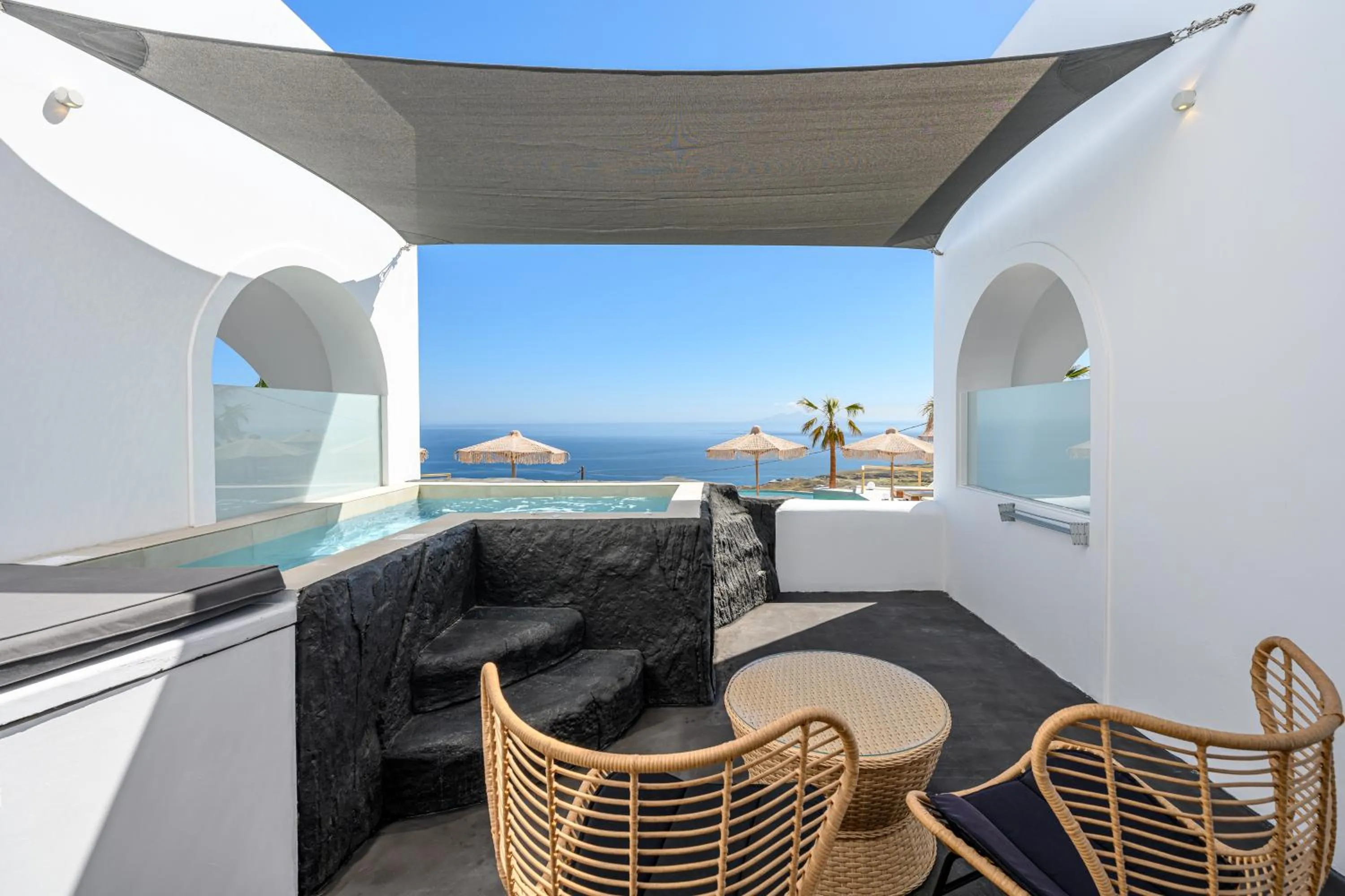 Patio in Leon Luxury Suites