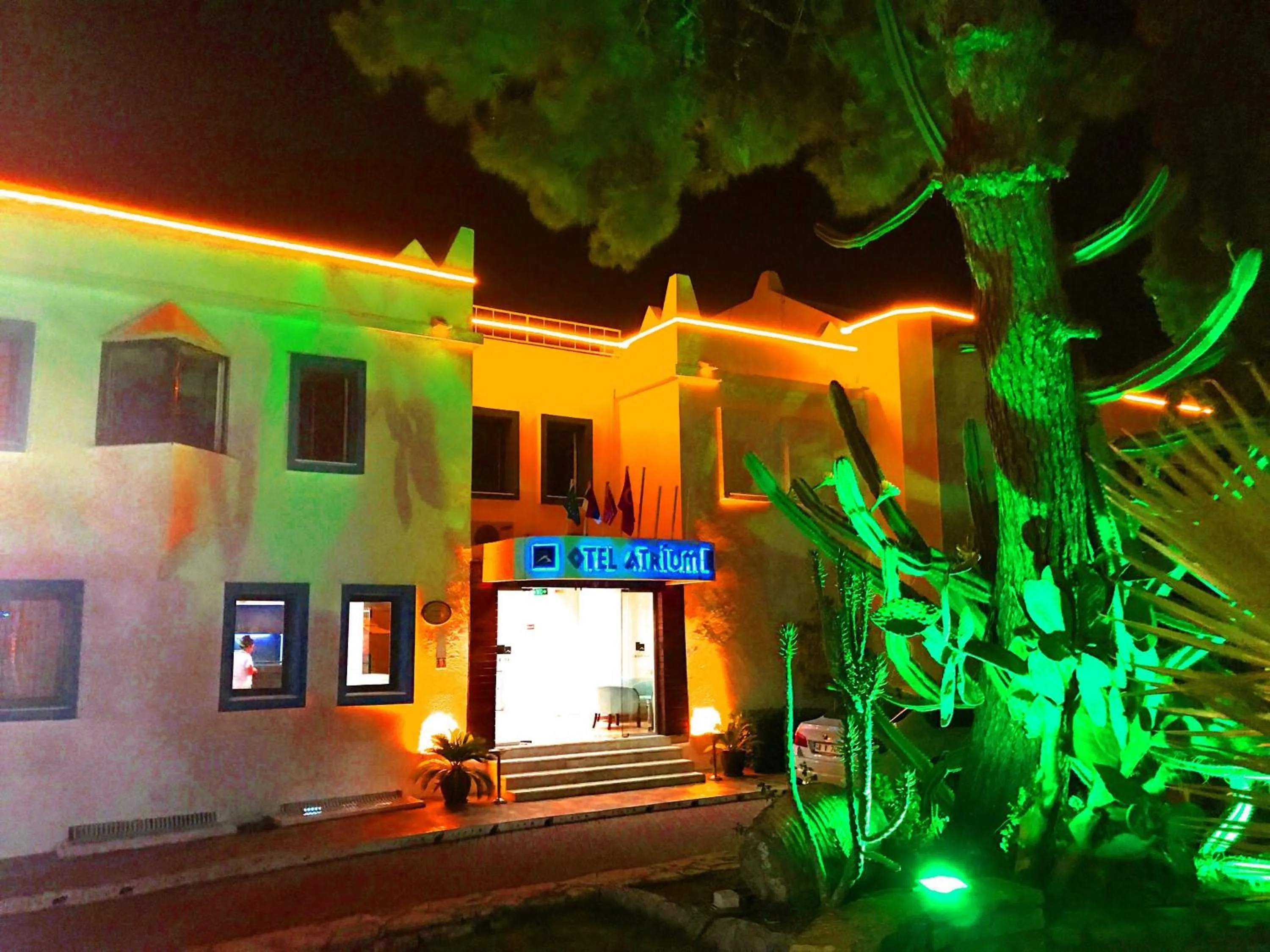 Facade/entrance in Hotel Atrium