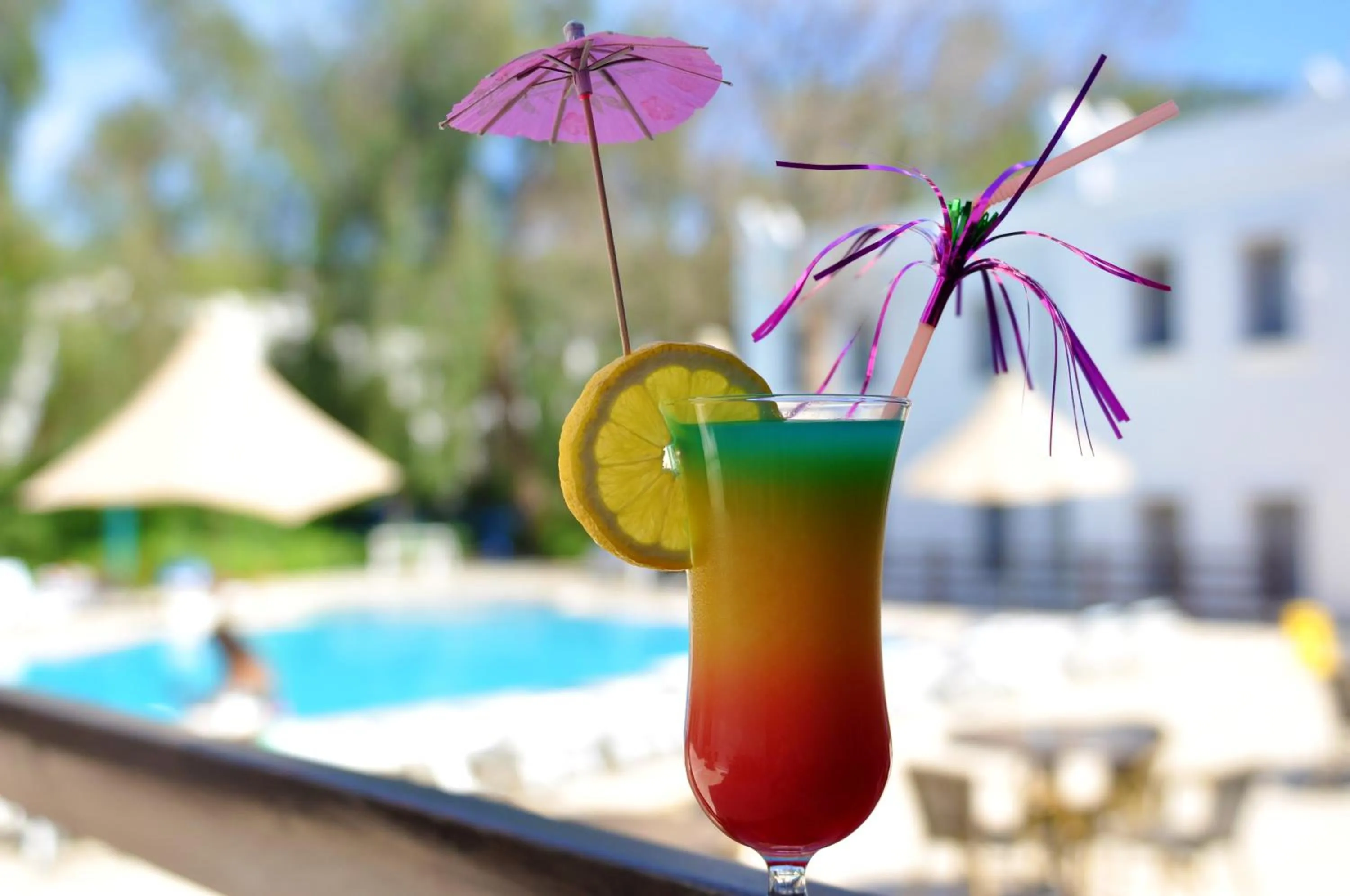 Alcoholic drinks in Hotel Atrium