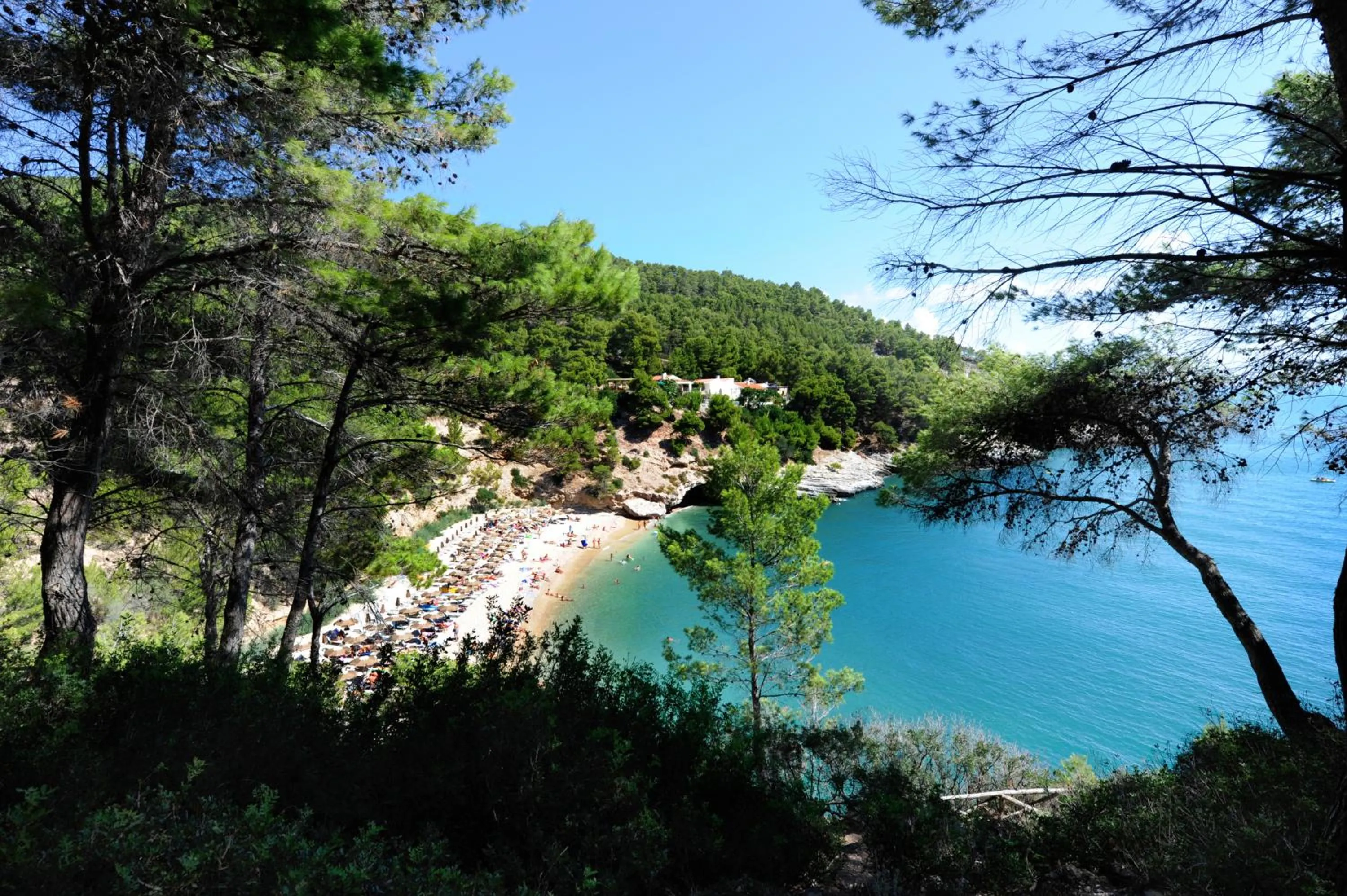 Natural landscape in Pugnochiuso Resort Hotel del Faro