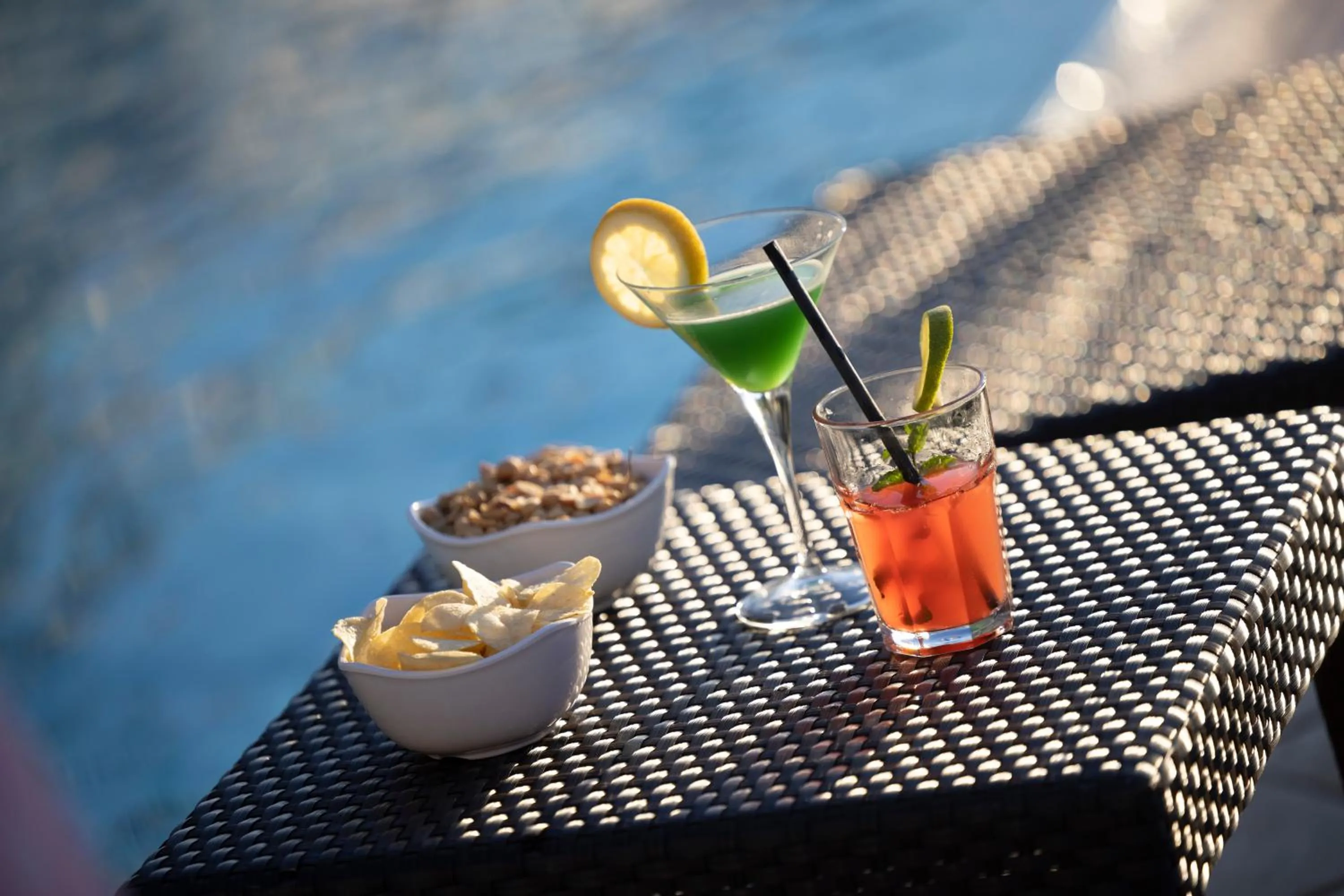 Swimming pool in Pugnochiuso Resort Hotel del Faro