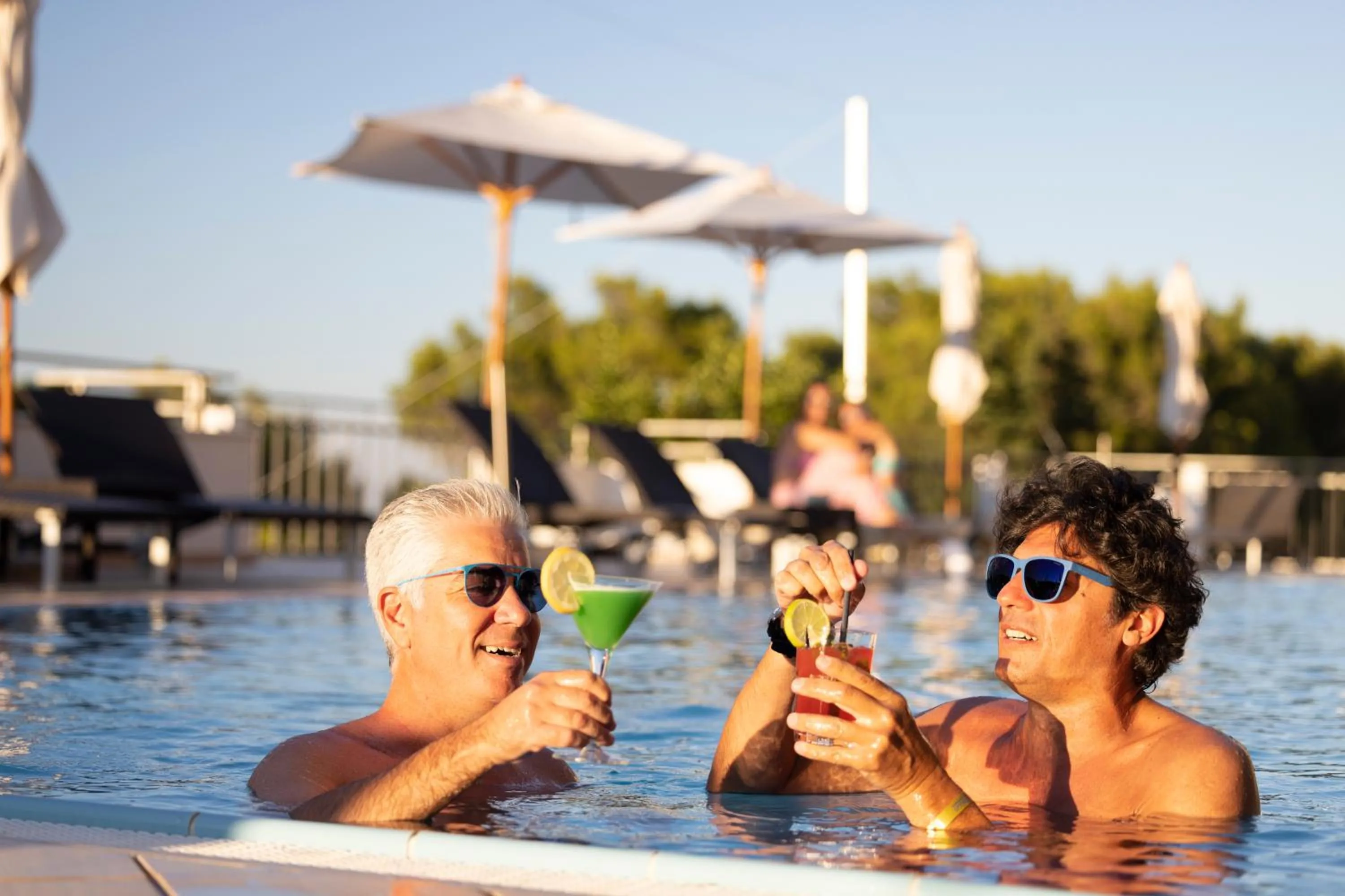 Swimming pool in Pugnochiuso Resort Hotel del Faro