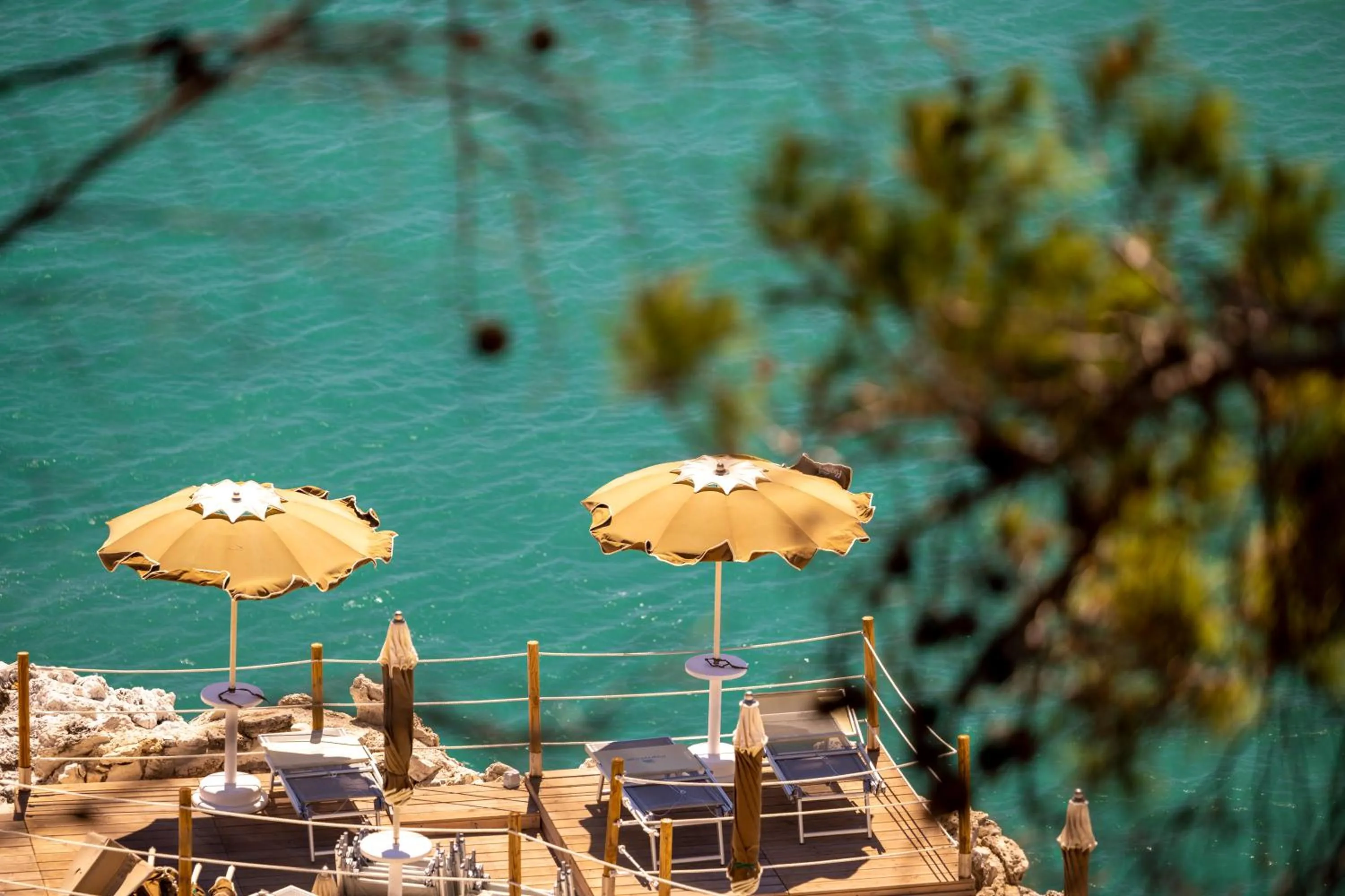 Sea view in Pugnochiuso Resort Hotel del Faro