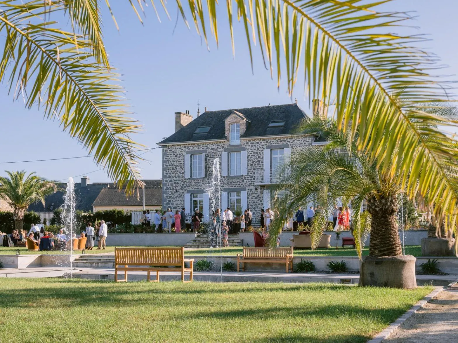 Garden in Domaine Les Jardins dArsene