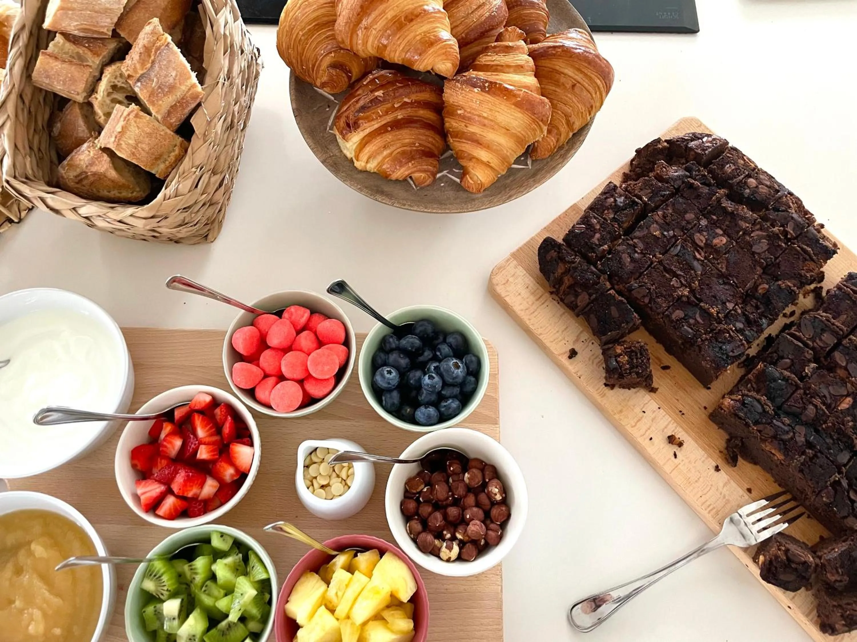 Breakfast in Domaine Les Jardins dArsene