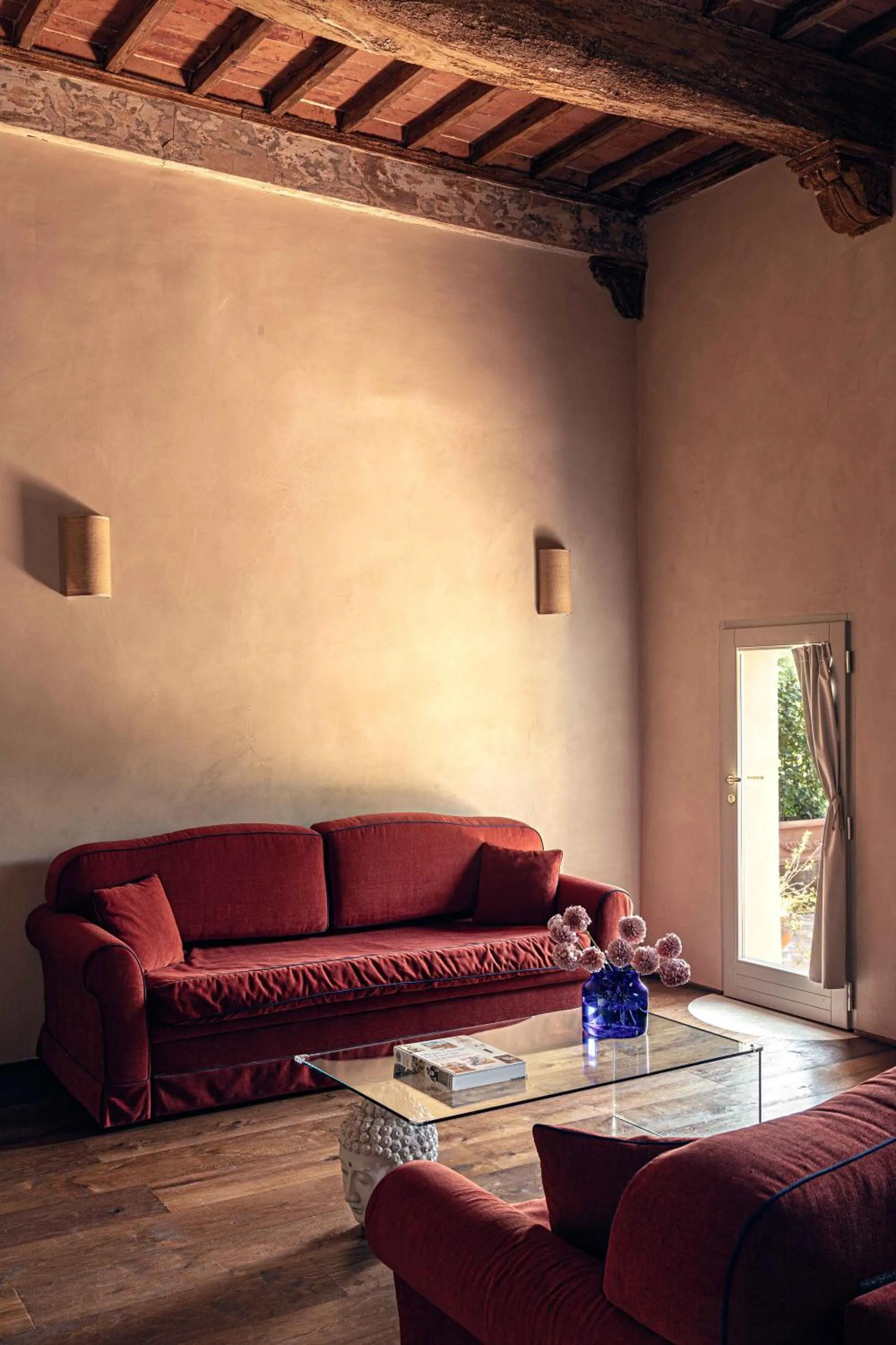 Decorative detail in Hotel Certosa Di Maggiano