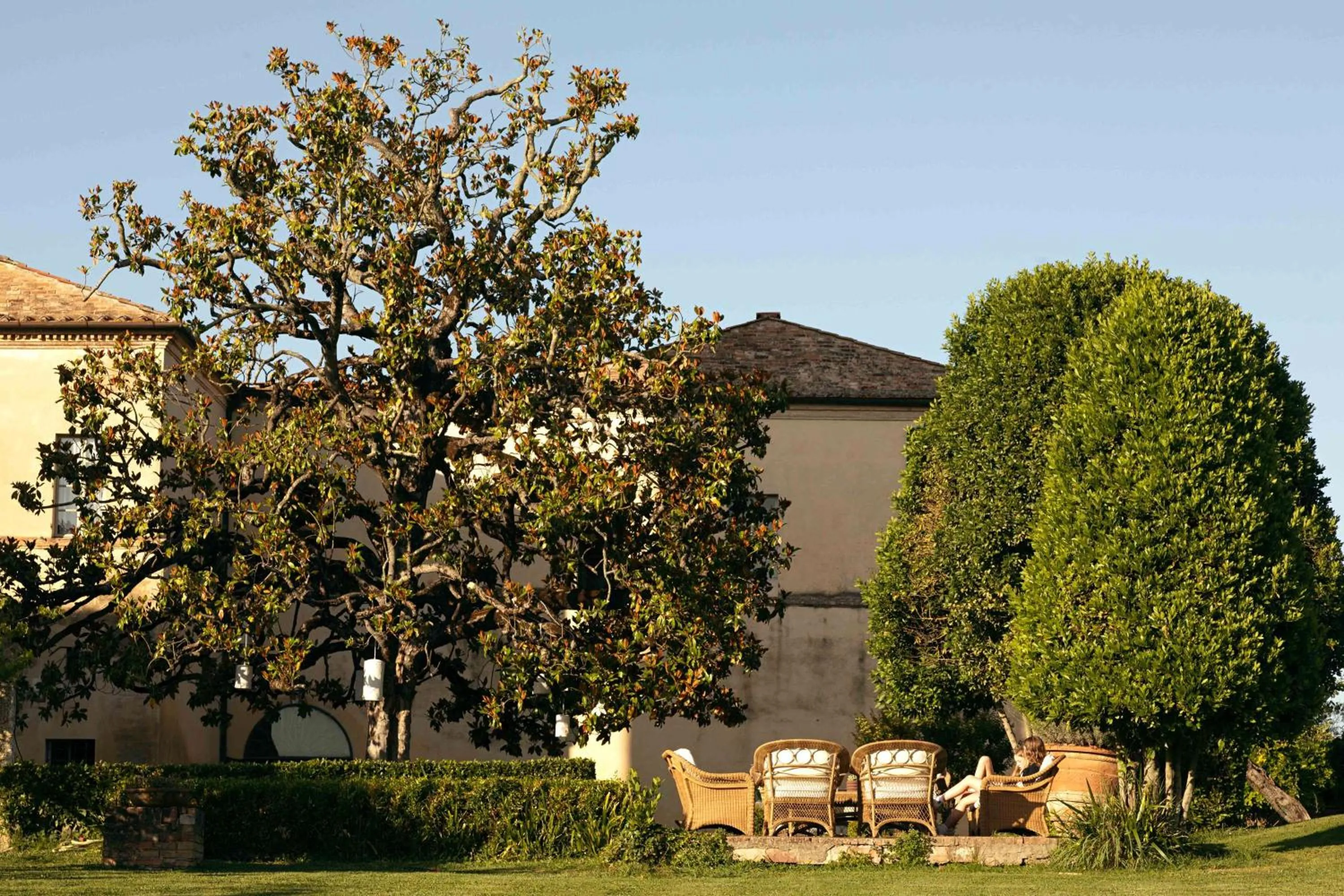 Property building in Hotel Certosa Di Maggiano