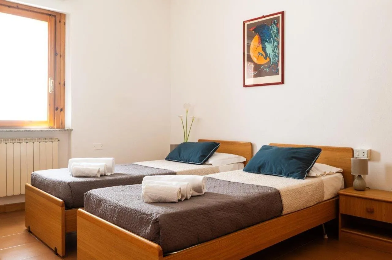 Bed in Hotel L'Aragosta