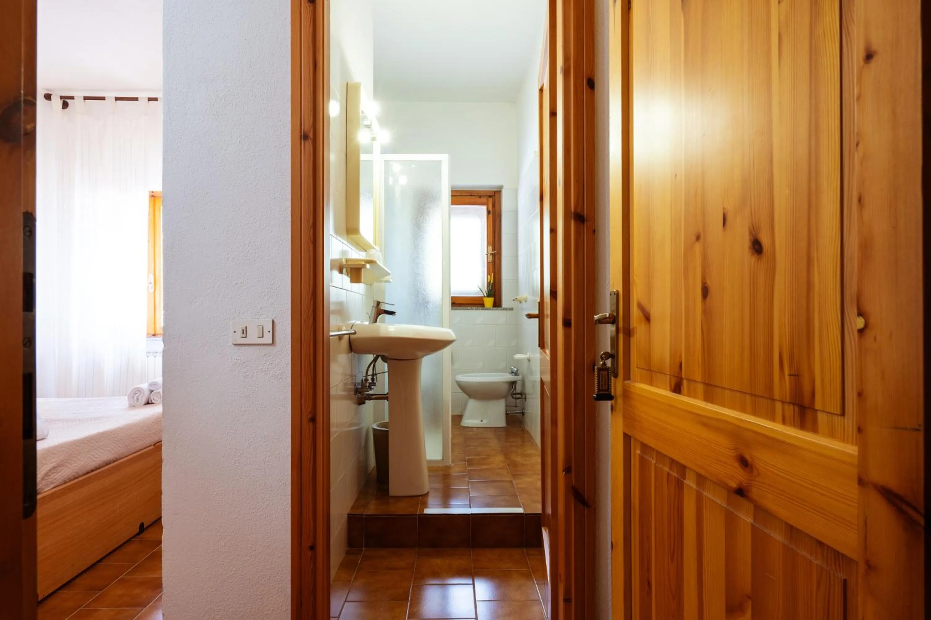Bathroom in Hotel L'Aragosta